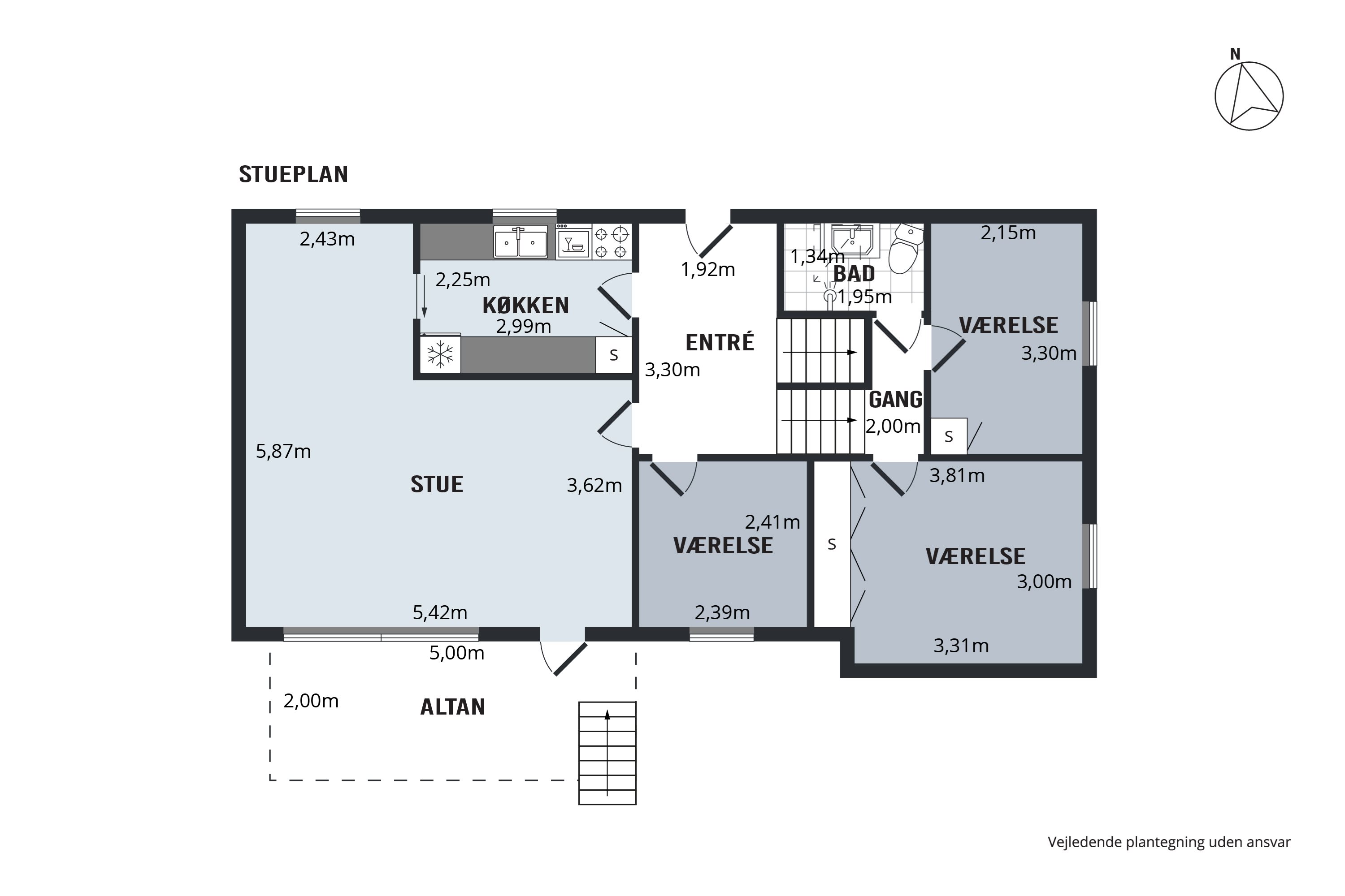 Plantegninger billede af Friheden 10, 9500 Hobro