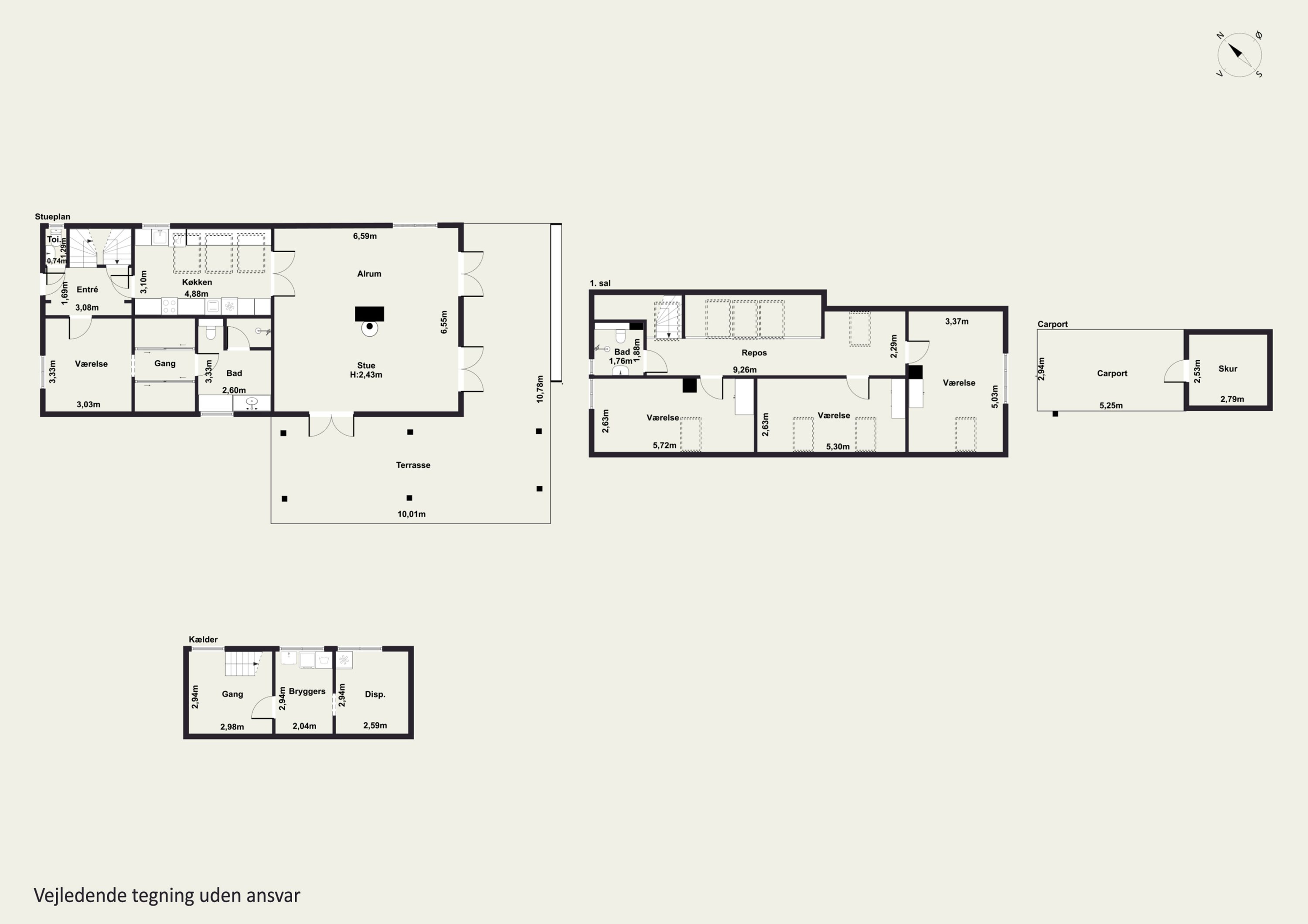Plantegninger billede af Lyngby Rosenvænge 26, 2800 Kongens Lyngby