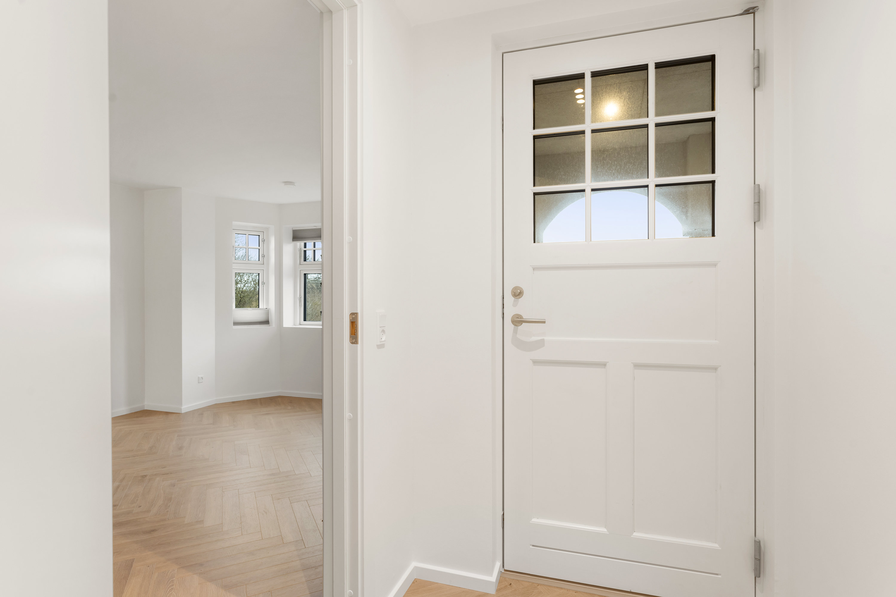 Fremhævet entré billede i fuldskærmstilstand. Billede af Klydevej 8, Voerså, 9300 Sæby