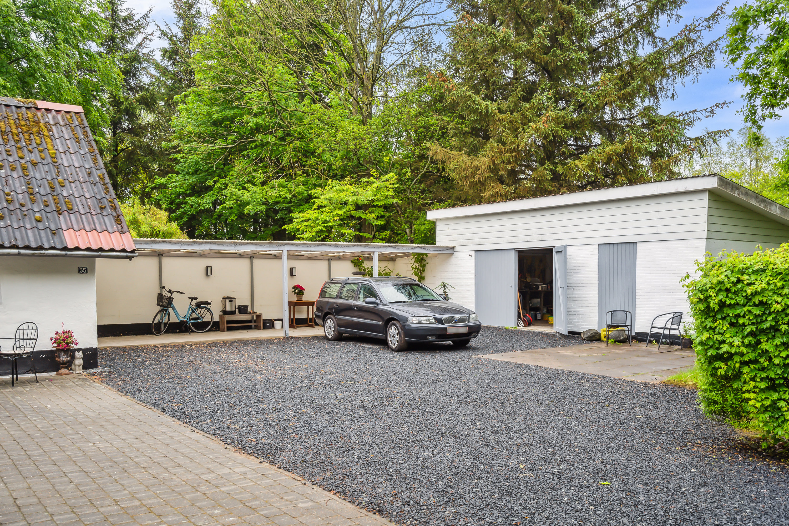 Fremhævet  billede i fuldskærmstilstand. Billede af Skiverenvej 55, 9830 Tårs