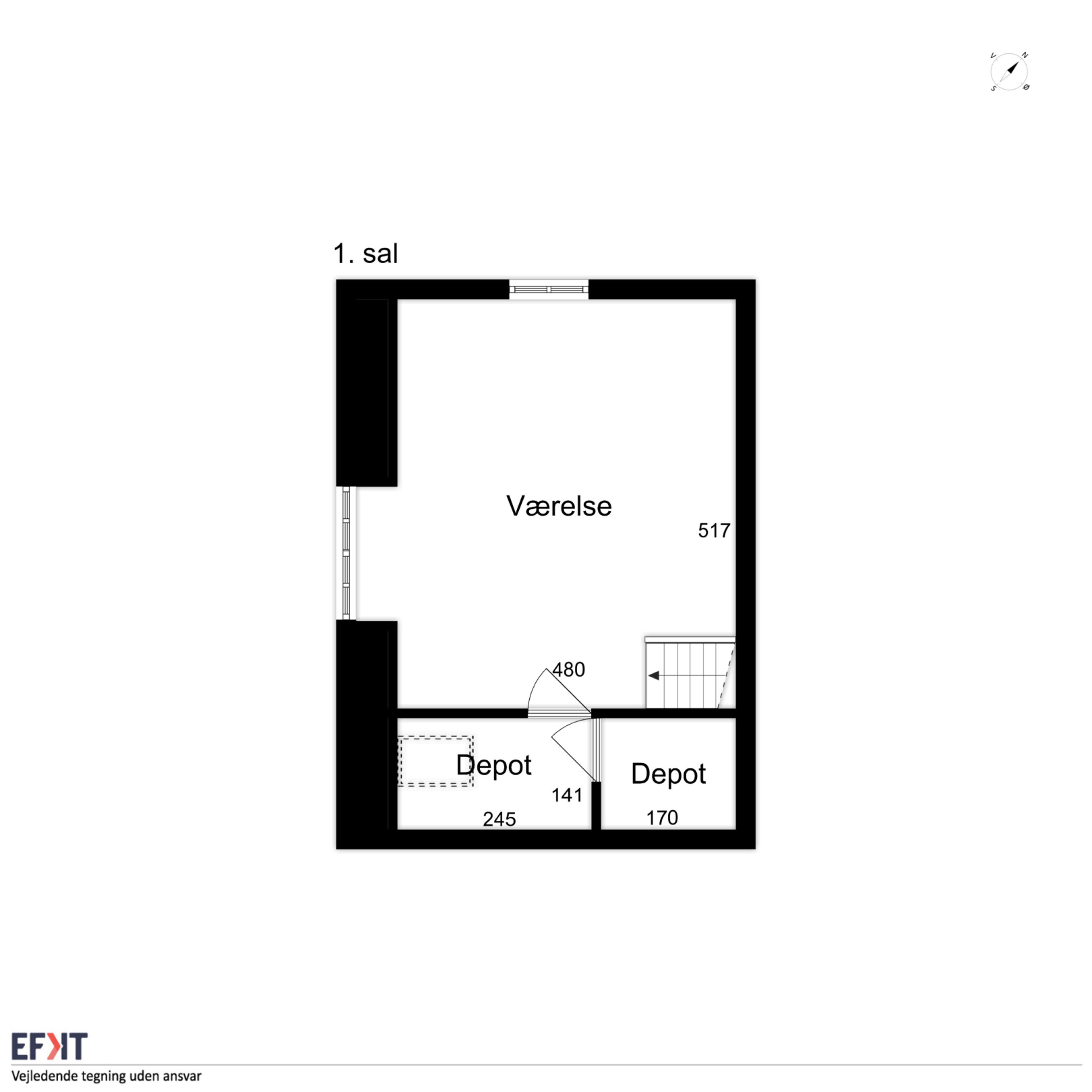 Plantegninger billede af Brogade 28, 5900 Rudkøbing