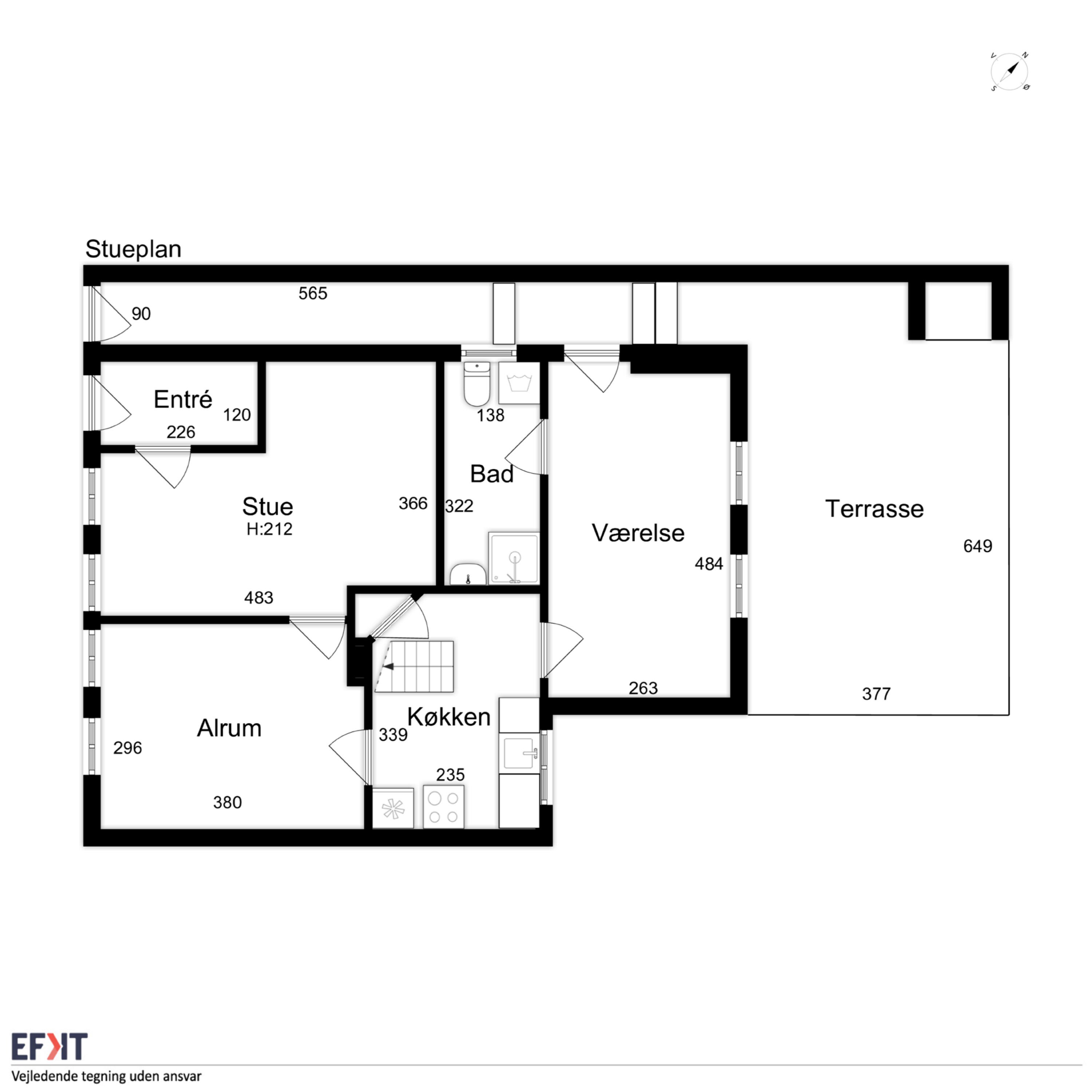 Plantegninger billede af Brogade 28, 5900 Rudkøbing