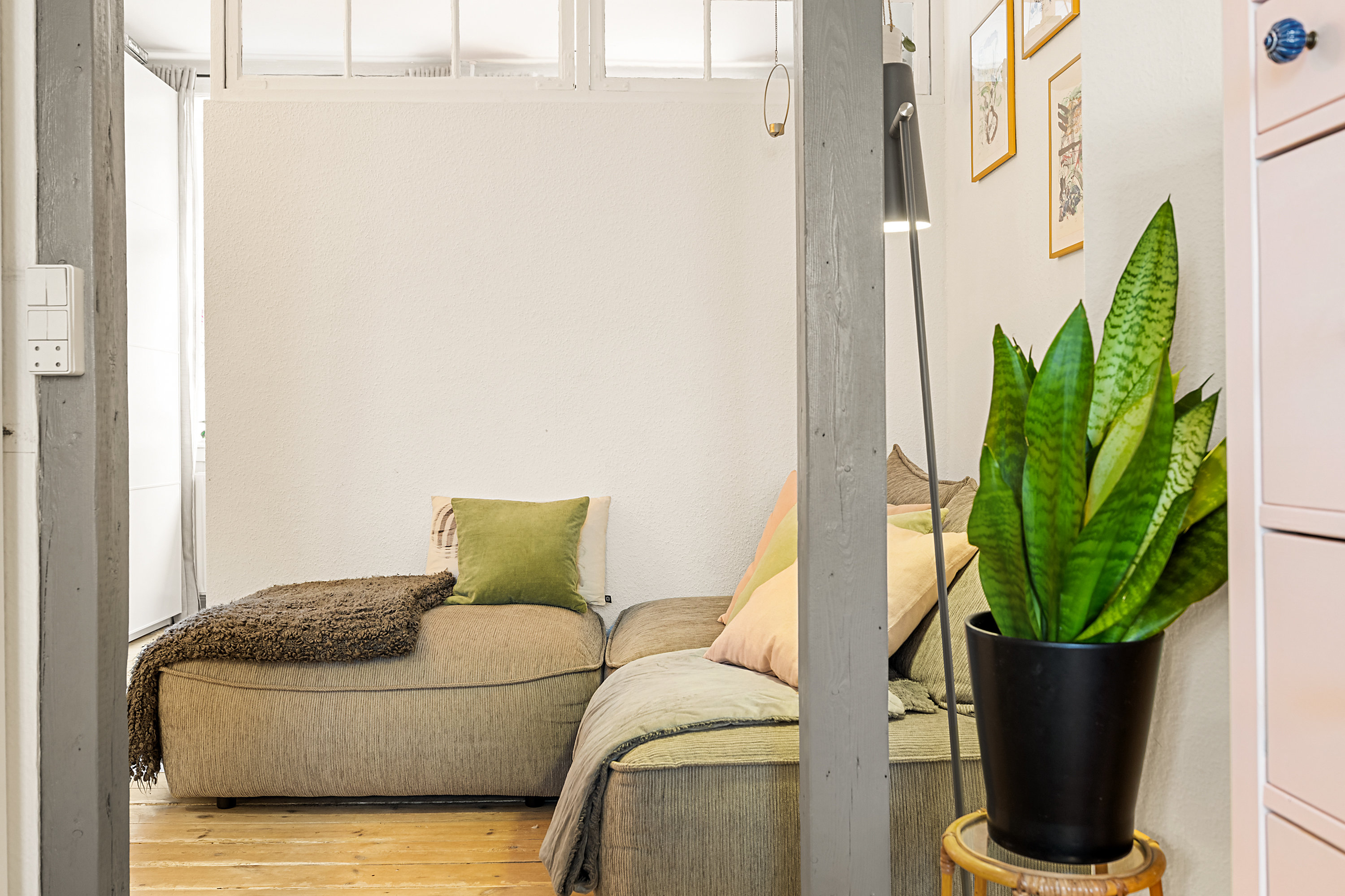 Fremhævet opholdsrum billede i fuldskærmstilstand. Billede af Bjelkes Allé 11A, 1. tv., 2200 København N