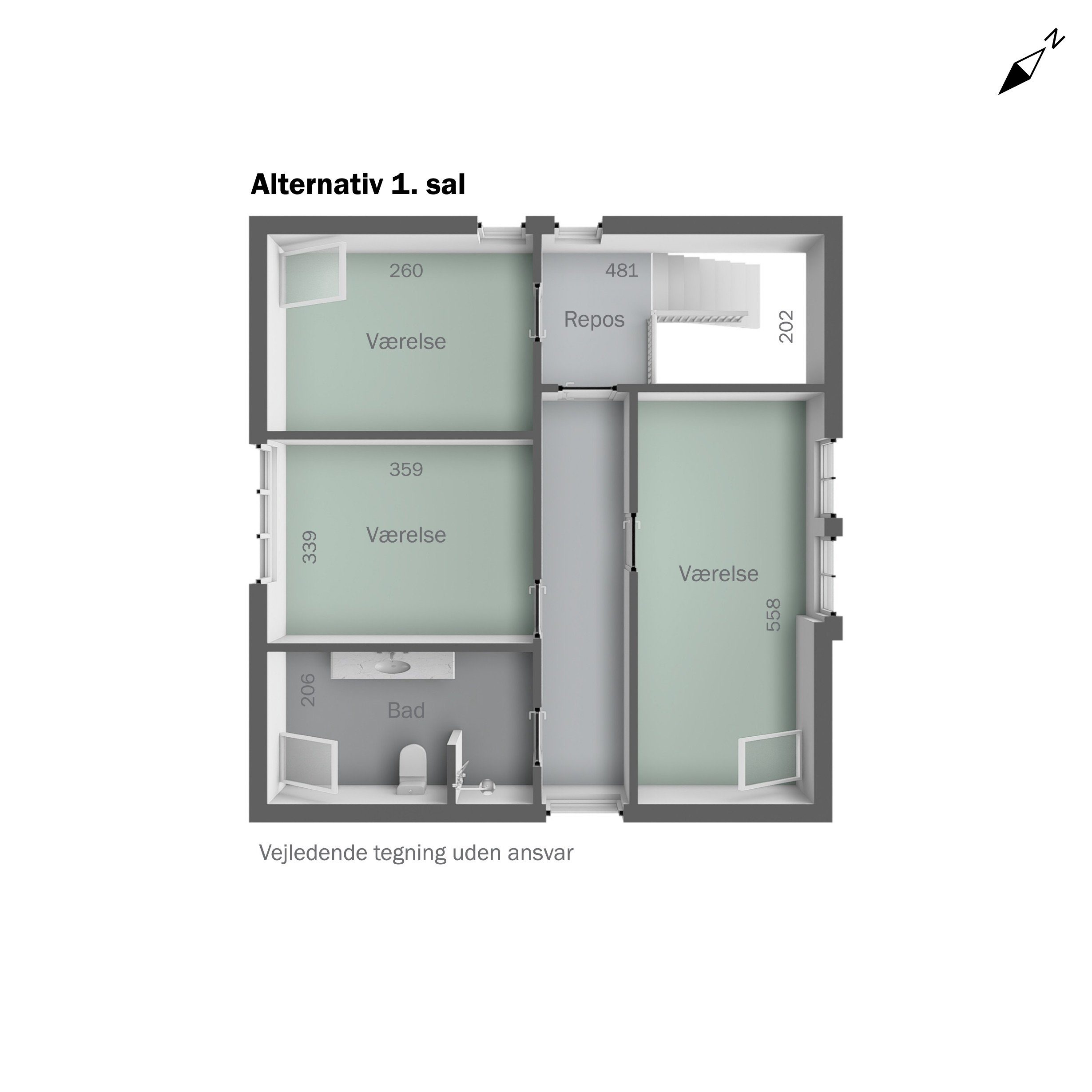 Plantegninger billede af Christianslundsvej 35, 5800 Nyborg
