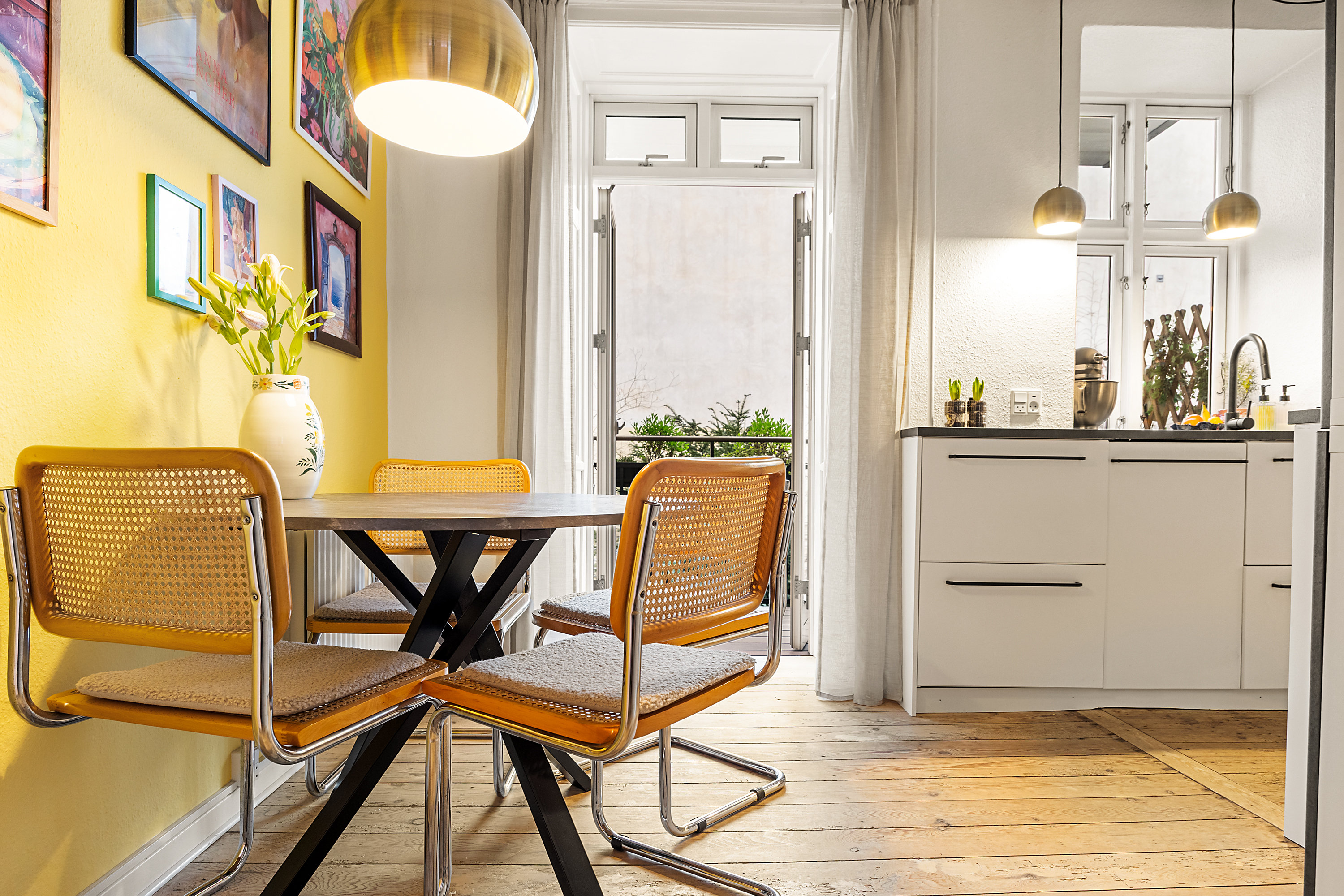 Fremhævet spisekrog billede i fuldskærmstilstand. Billede af Bjelkes Allé 11A, 1. tv., 2200 København N