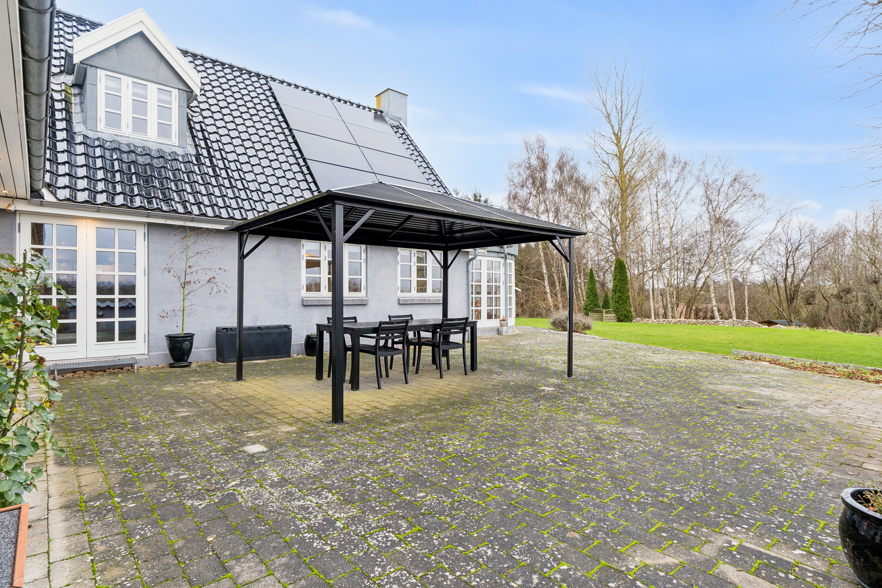 Fremhævet terrasse billede i fuldskærmstilstand. Billede af Brordrupvej 39, 4621 Gadstrup