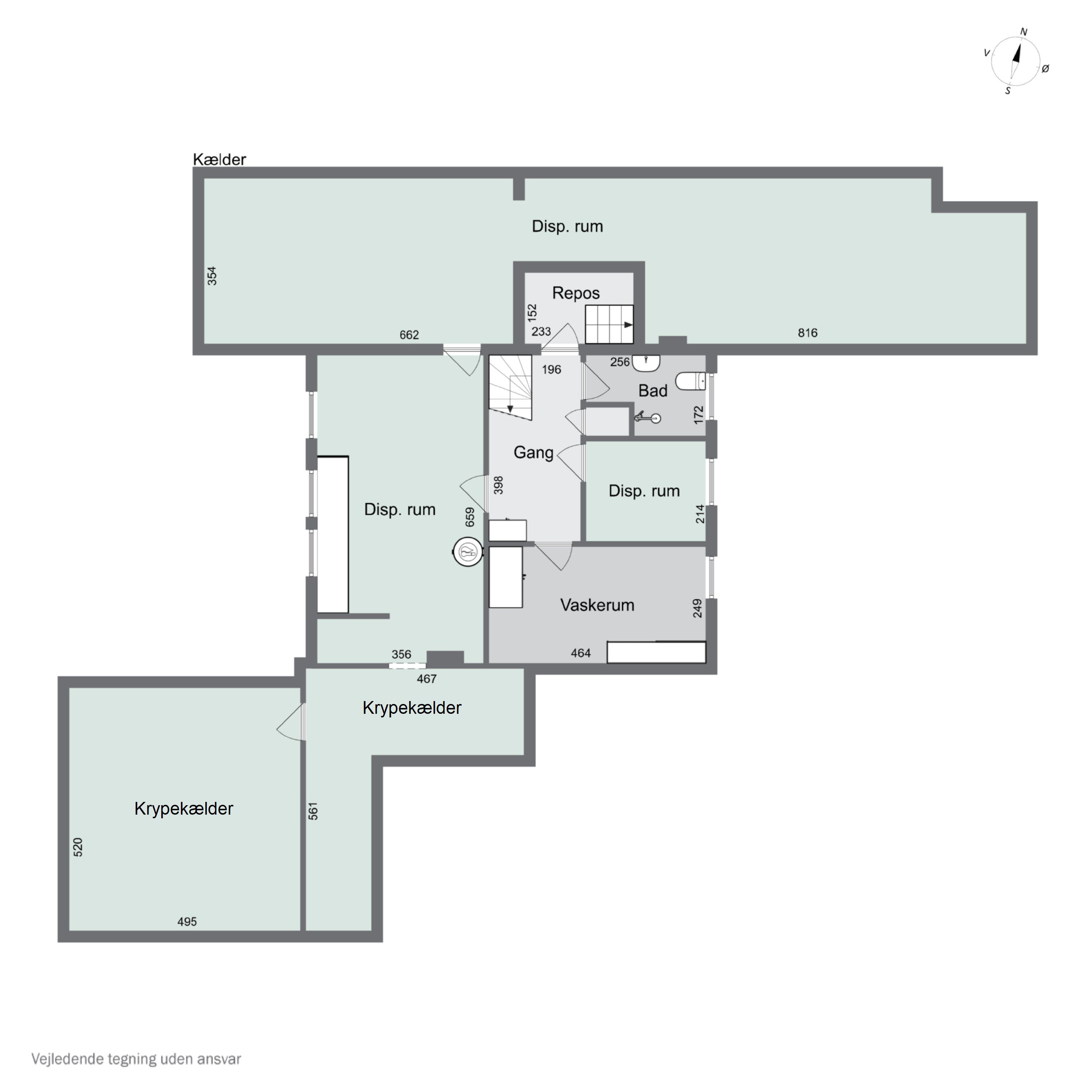 Plantegninger billede af Mette Ruds Vej 30, Tved, 5700 Svendborg