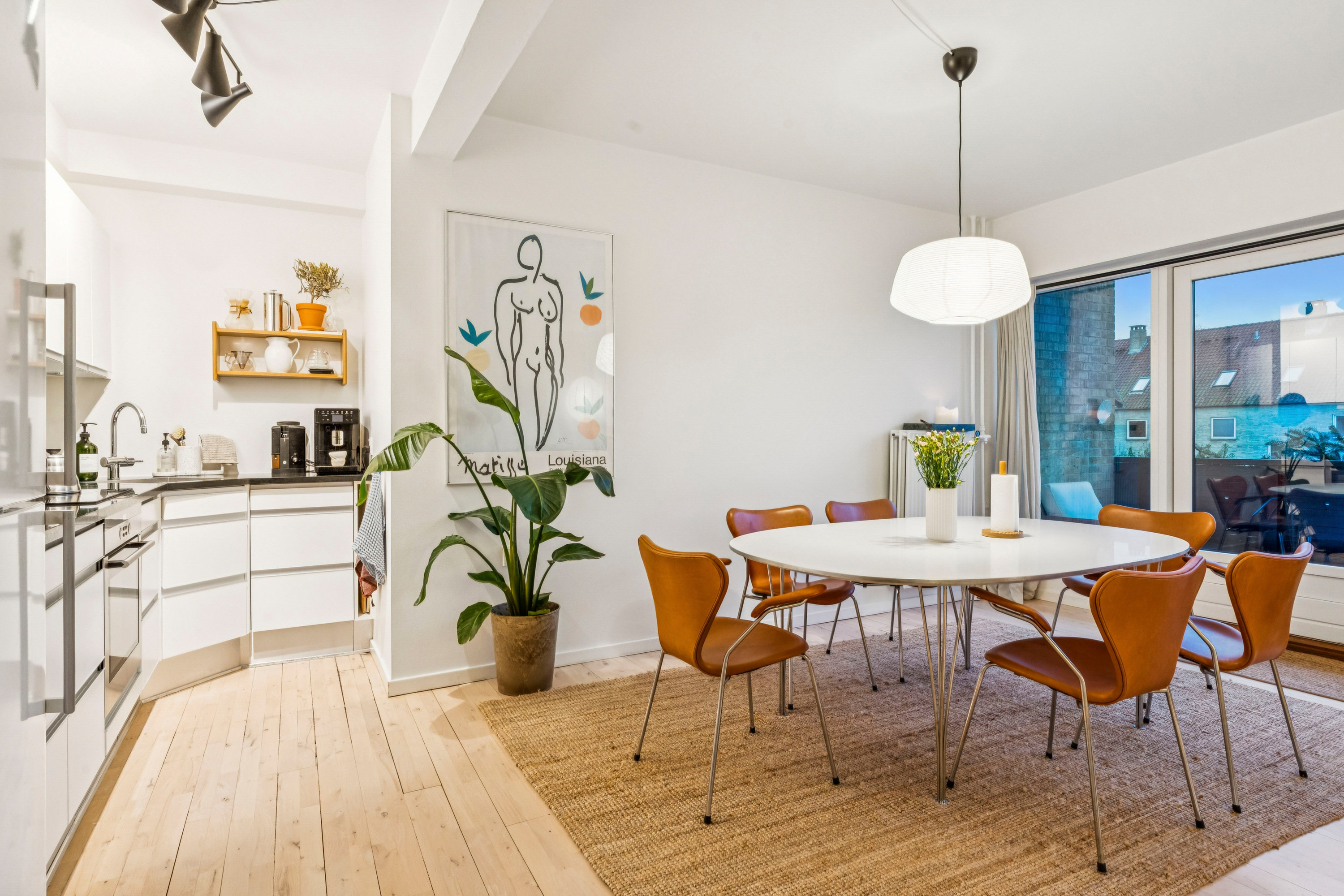 Miniaturebillede 2: stue. Billede af Fyrrebakken 4, 1. th., 9000 Aalborg