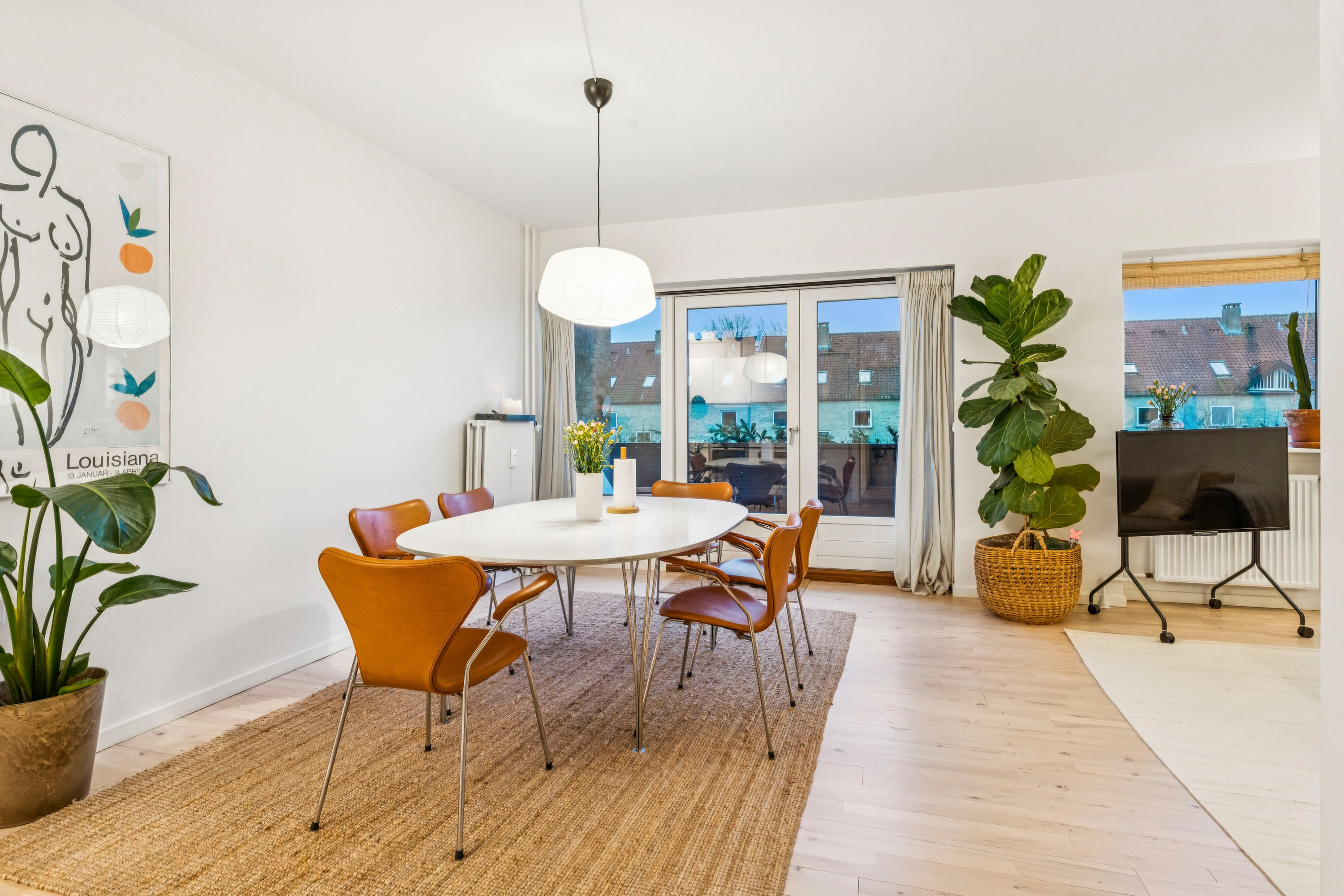 Fremhævet stue billede i fuldskærmstilstand. Billede af Fyrrebakken 4, 1. th., 9000 Aalborg