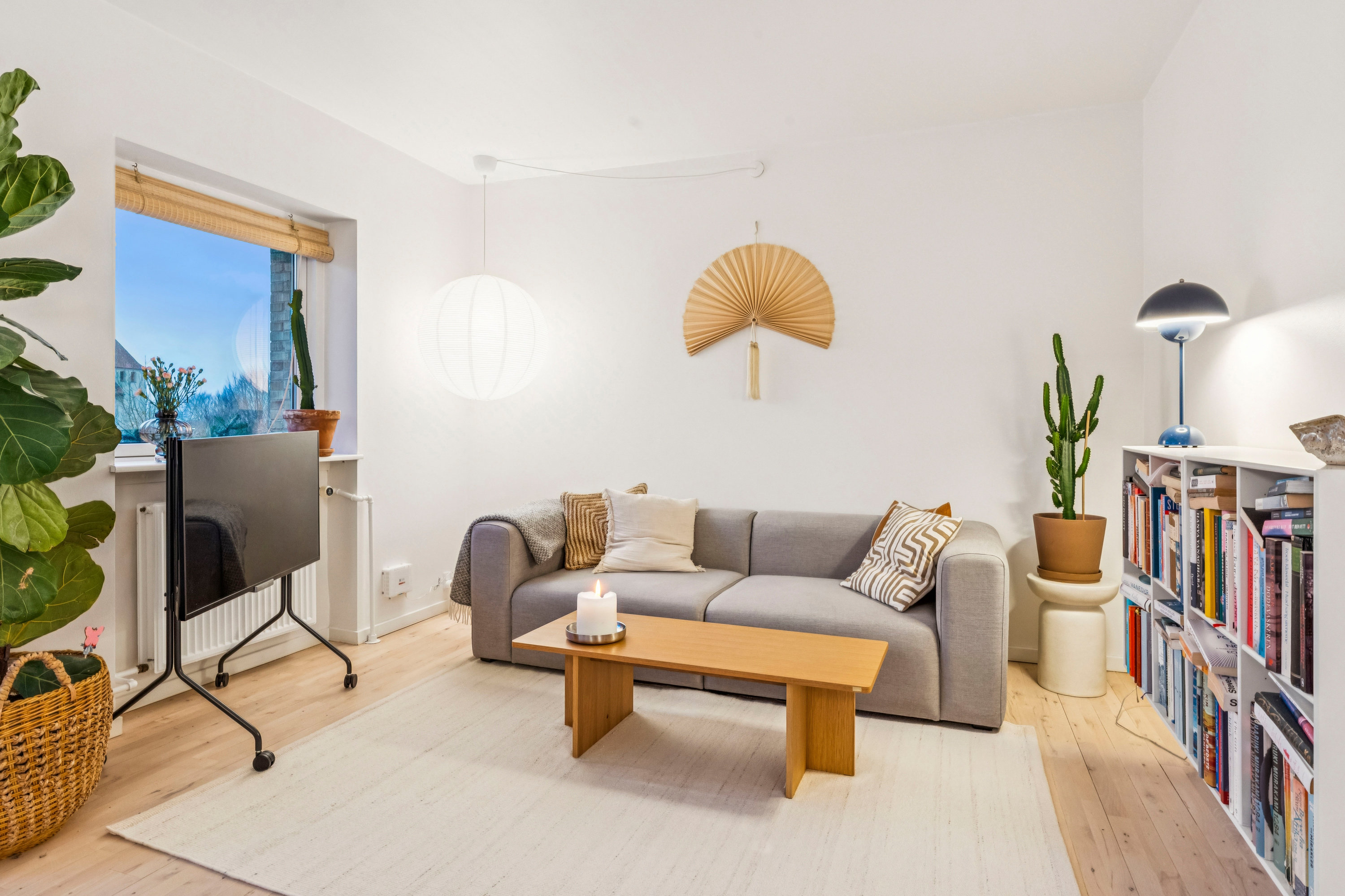 Fremhævet stue billede i fuldskærmstilstand. Billede af Fyrrebakken 4, 1. th., 9000 Aalborg