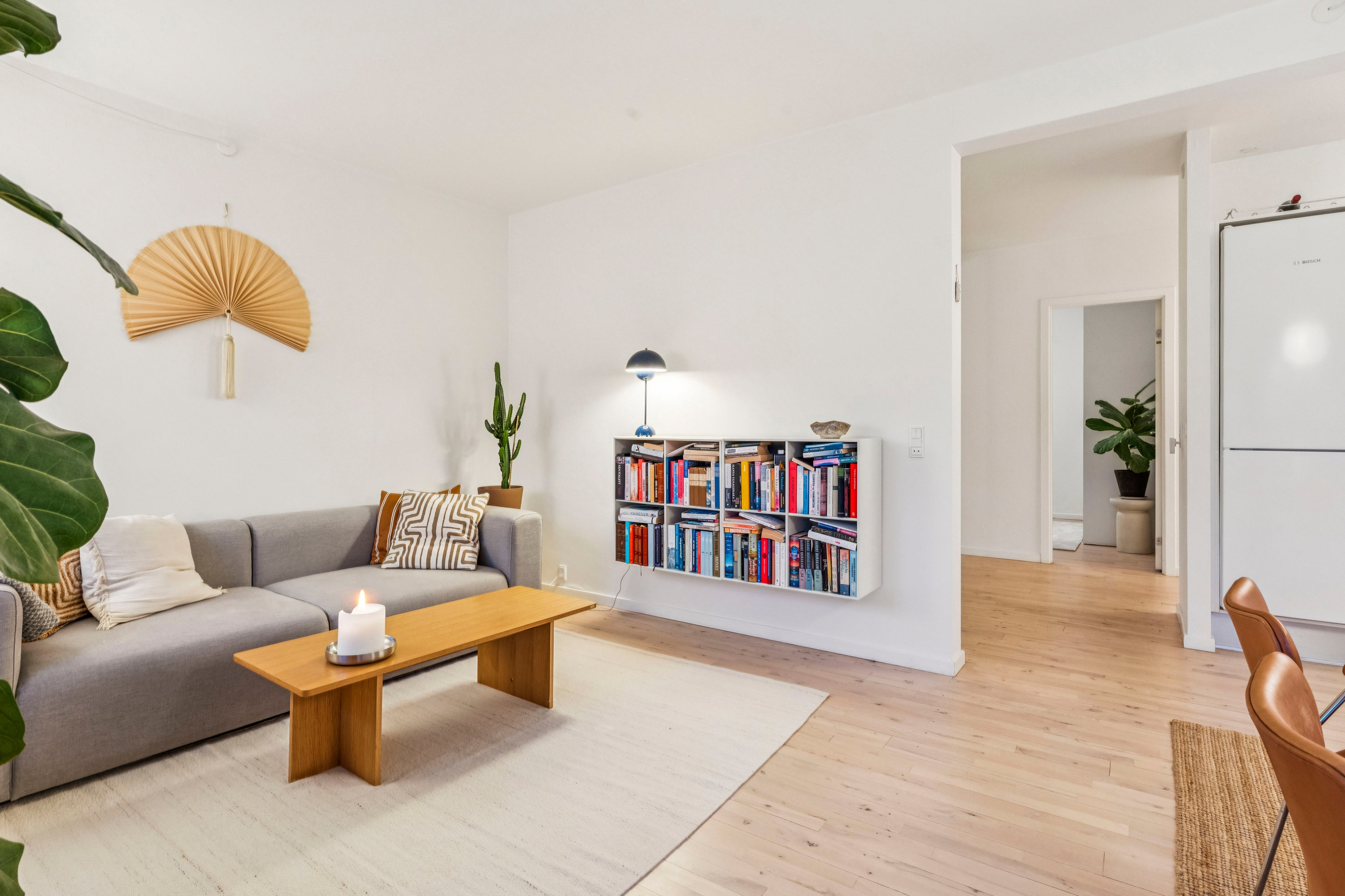 Fremhævet stue billede i fuldskærmstilstand. Billede af Fyrrebakken 4, 1. th., 9000 Aalborg