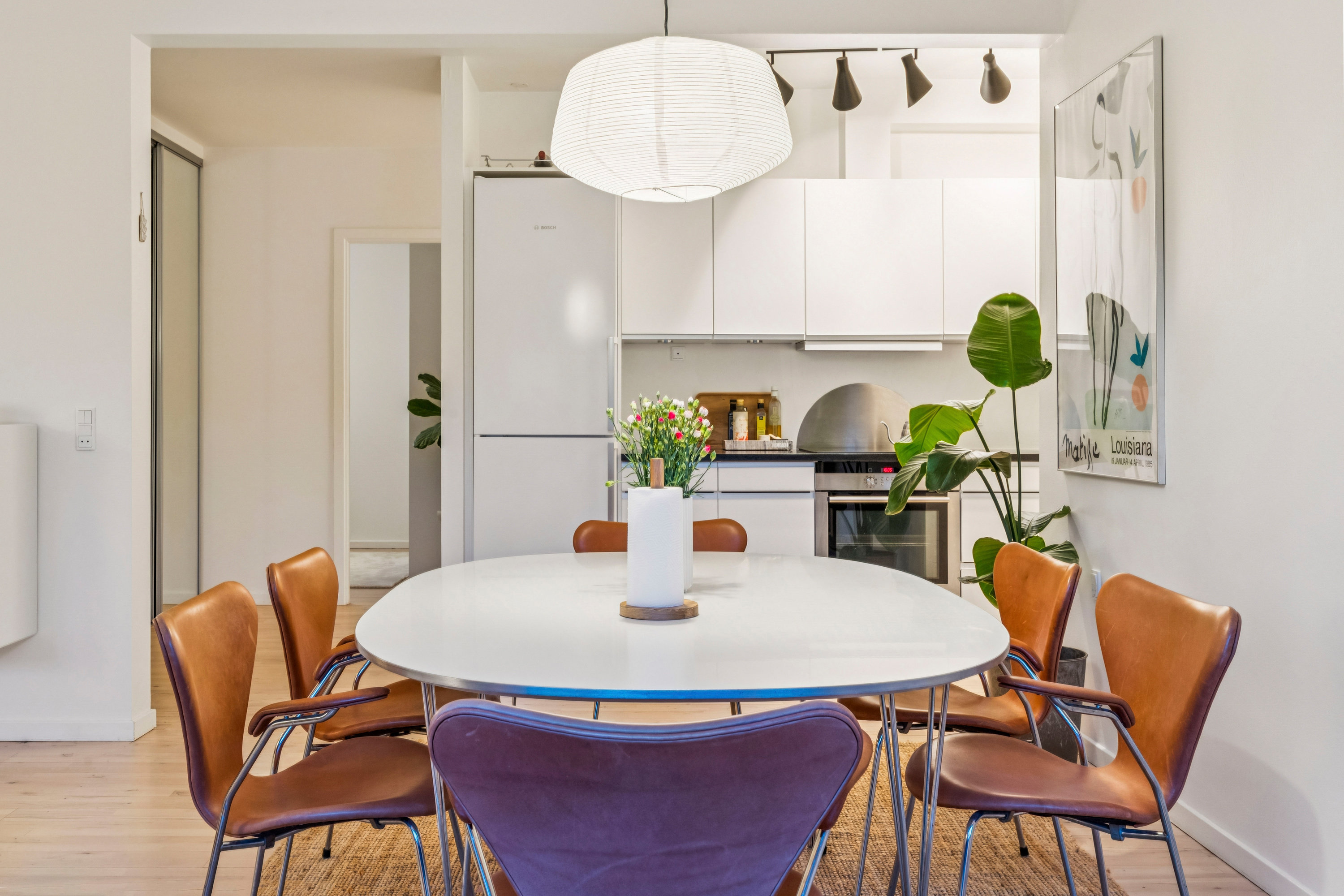 Fremhævet køkken billede i fuldskærmstilstand. Billede af Fyrrebakken 4, 1. th., 9000 Aalborg