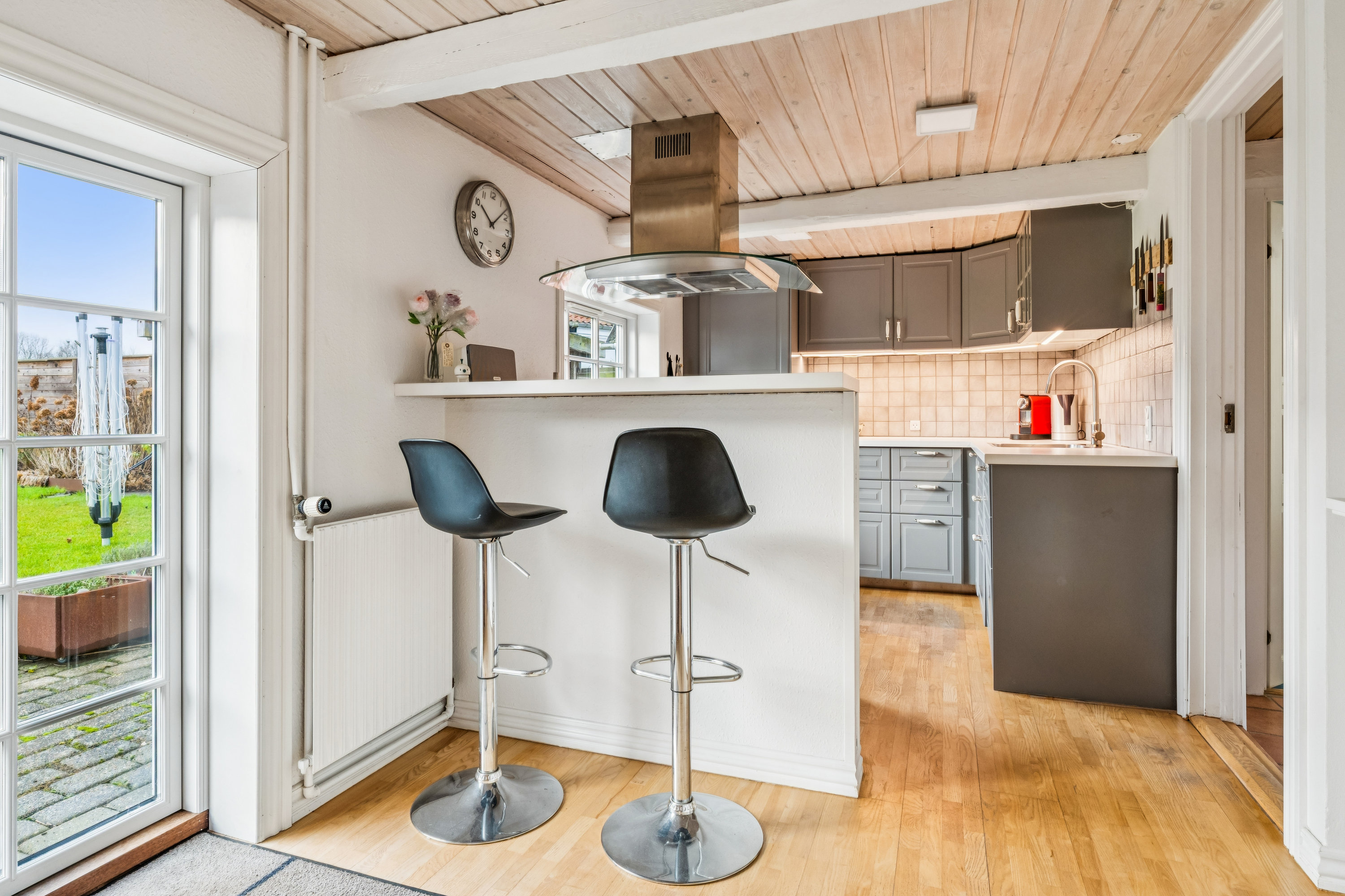 Fremhævet køkken billede i fuldskærmstilstand. Billede af Skipperstræde 4, Sebbersund, 9240 Nibe