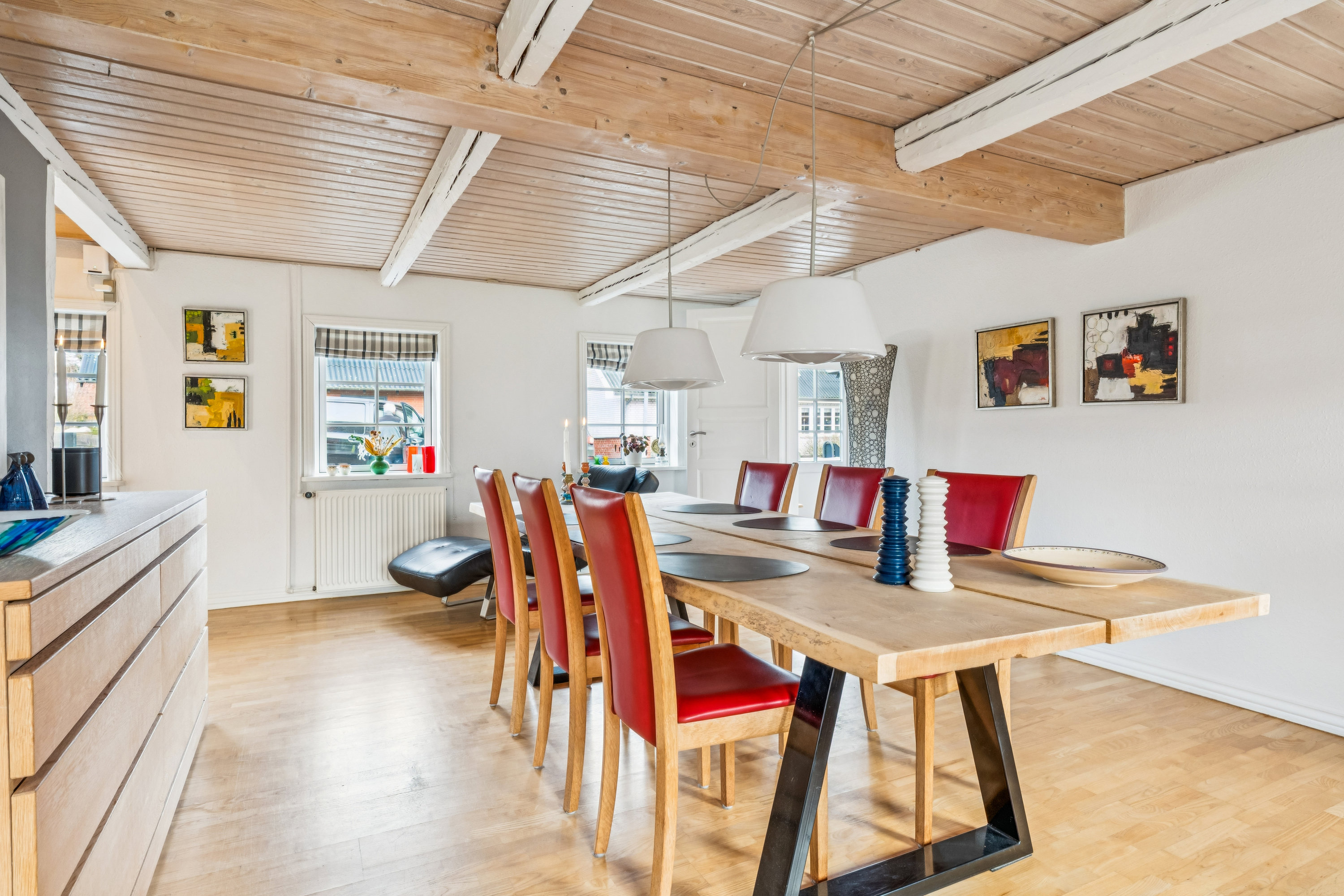 Fremhævet stue billede i fuldskærmstilstand. Billede af Skipperstræde 4, Sebbersund, 9240 Nibe