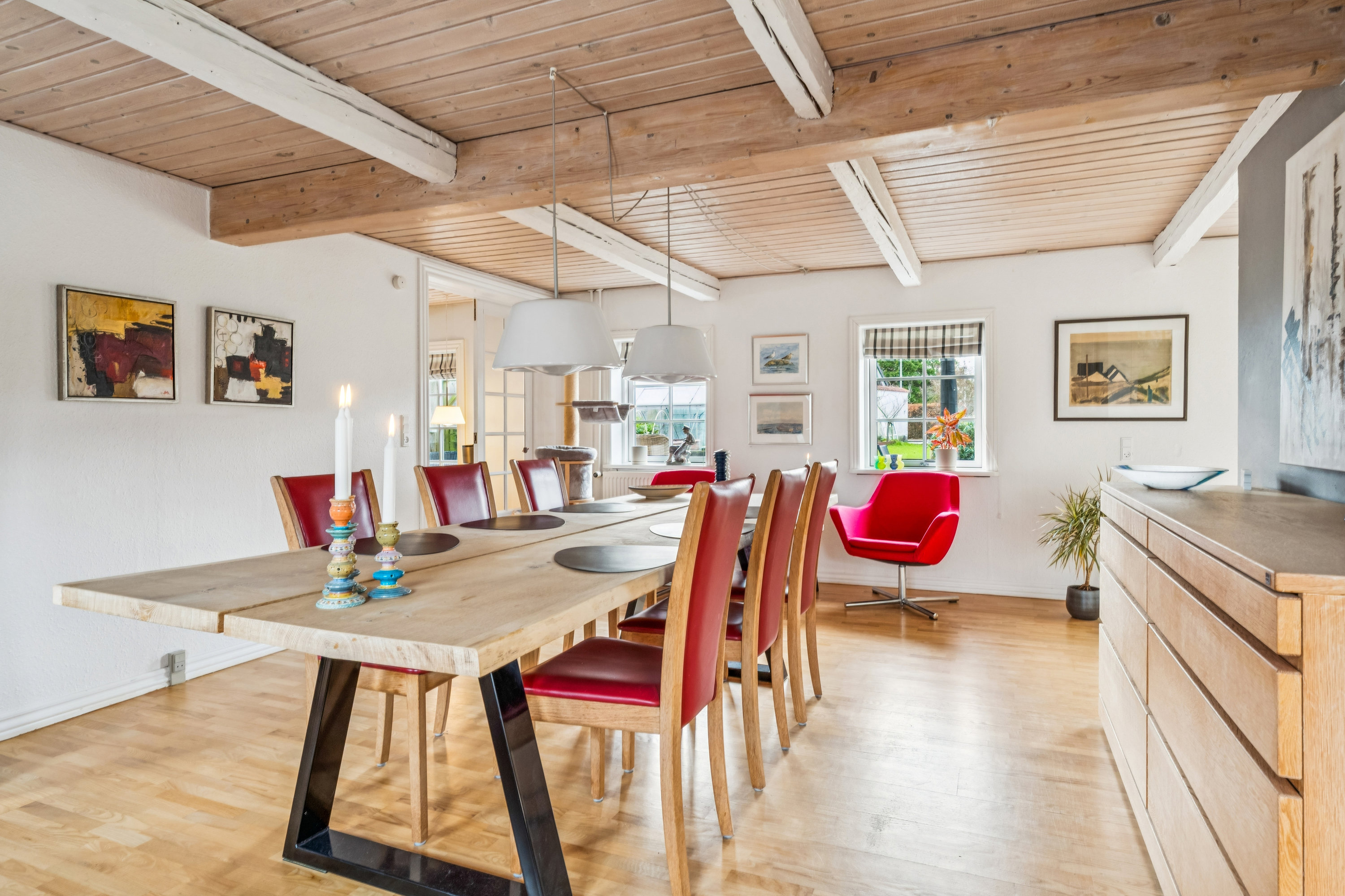 Fremhævet stue billede i fuldskærmstilstand. Billede af Skipperstræde 4, Sebbersund, 9240 Nibe