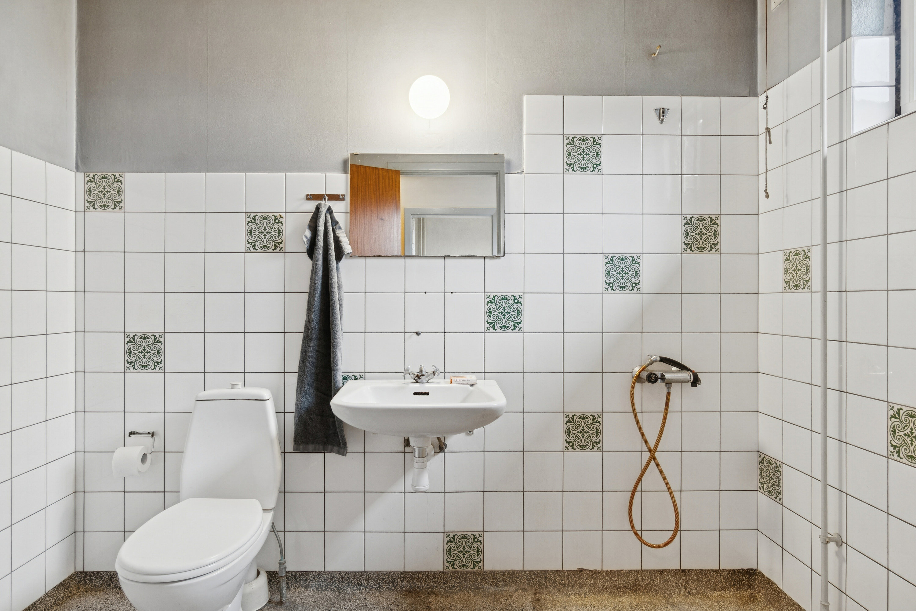 Fremhævet badeværelse billede i fuldskærmstilstand. Billede af Haldagermaglevej 16, Haldagermagle, 4250 Fuglebjerg