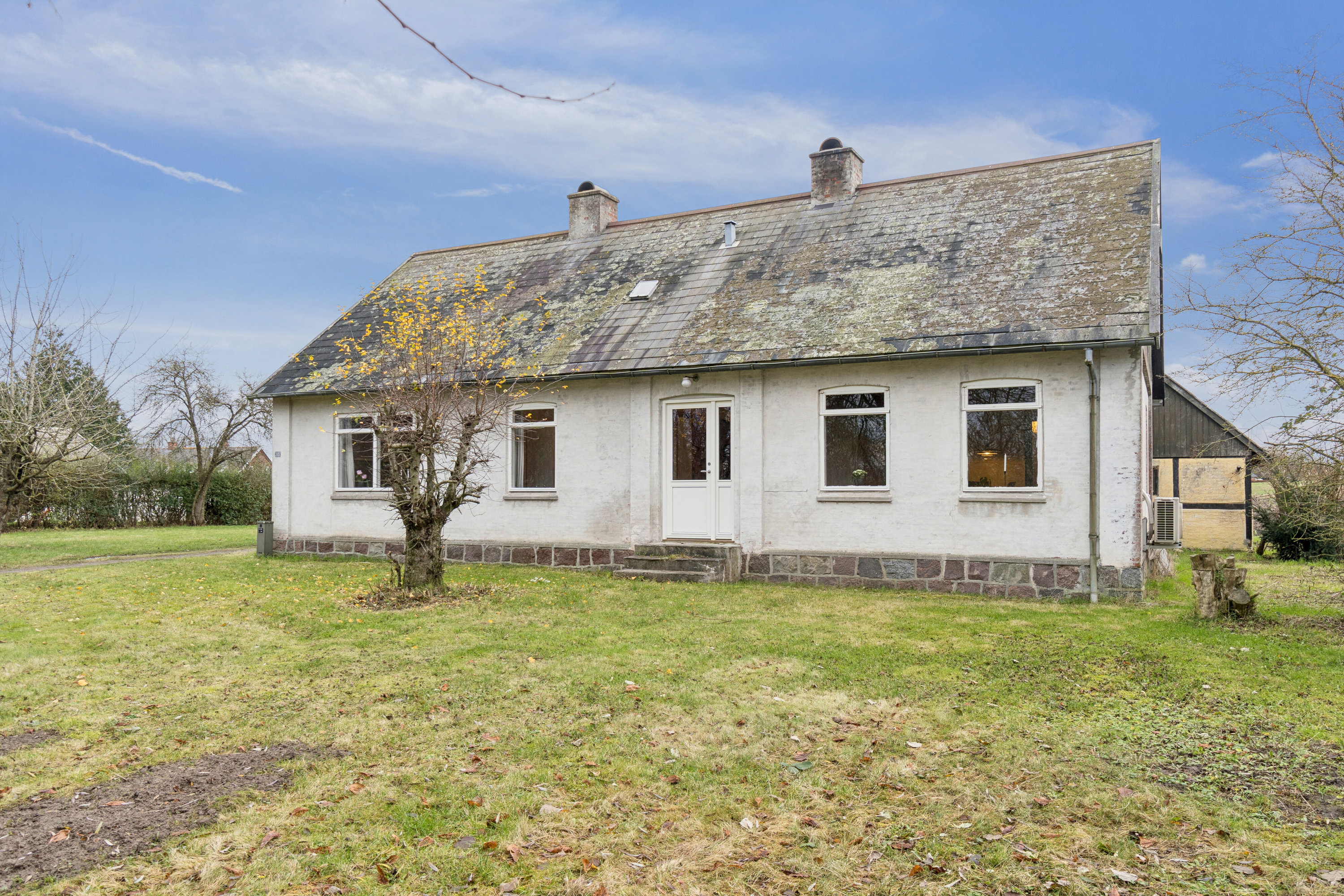 Fremhævet set fra haven billede i fuldskærmstilstand. Billede af Haldagermaglevej 16, Haldagermagle, 4250 Fuglebjerg