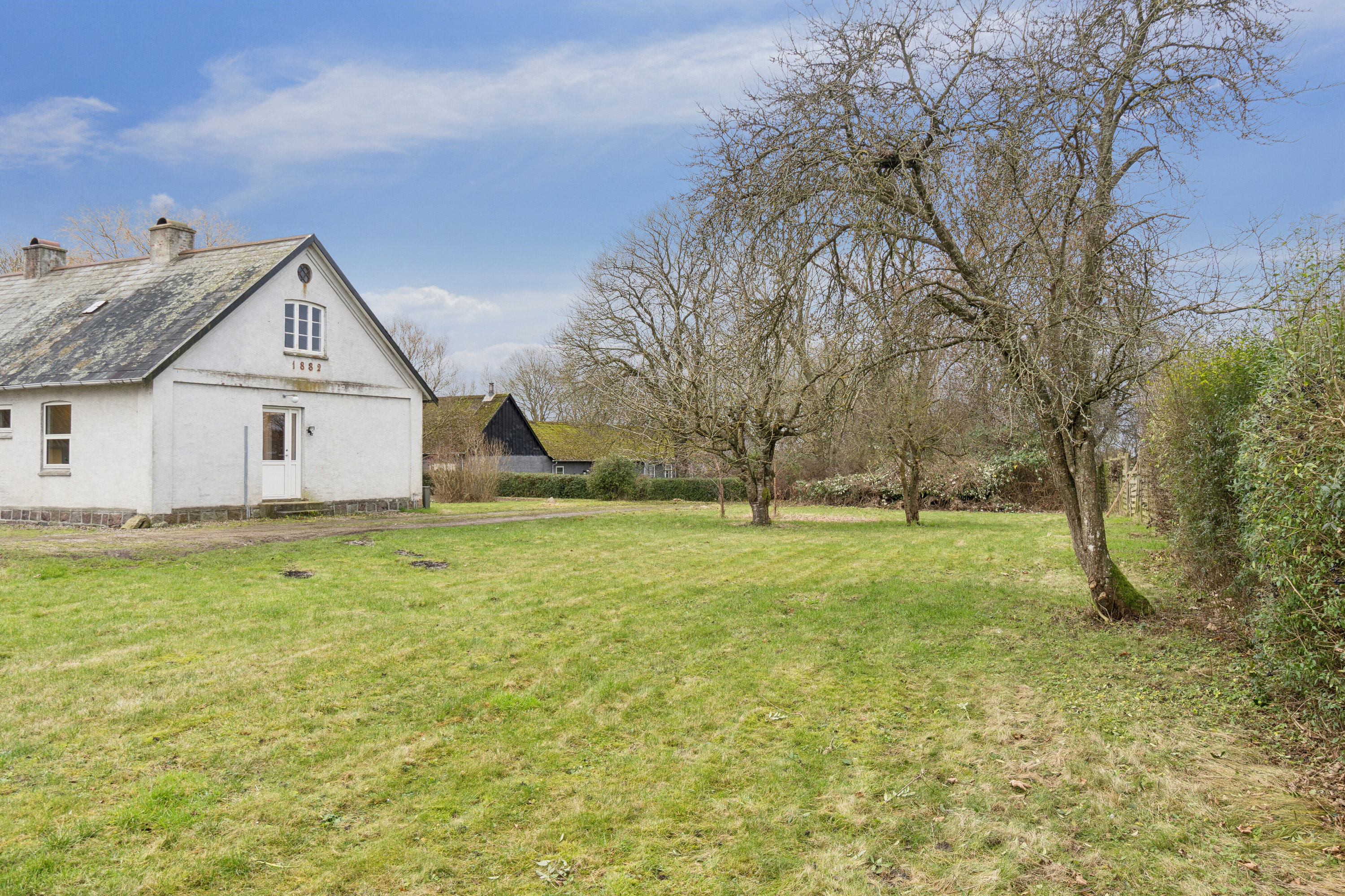 Fremhævet set fra haven billede i fuldskærmstilstand. Billede af Haldagermaglevej 16, Haldagermagle, 4250 Fuglebjerg