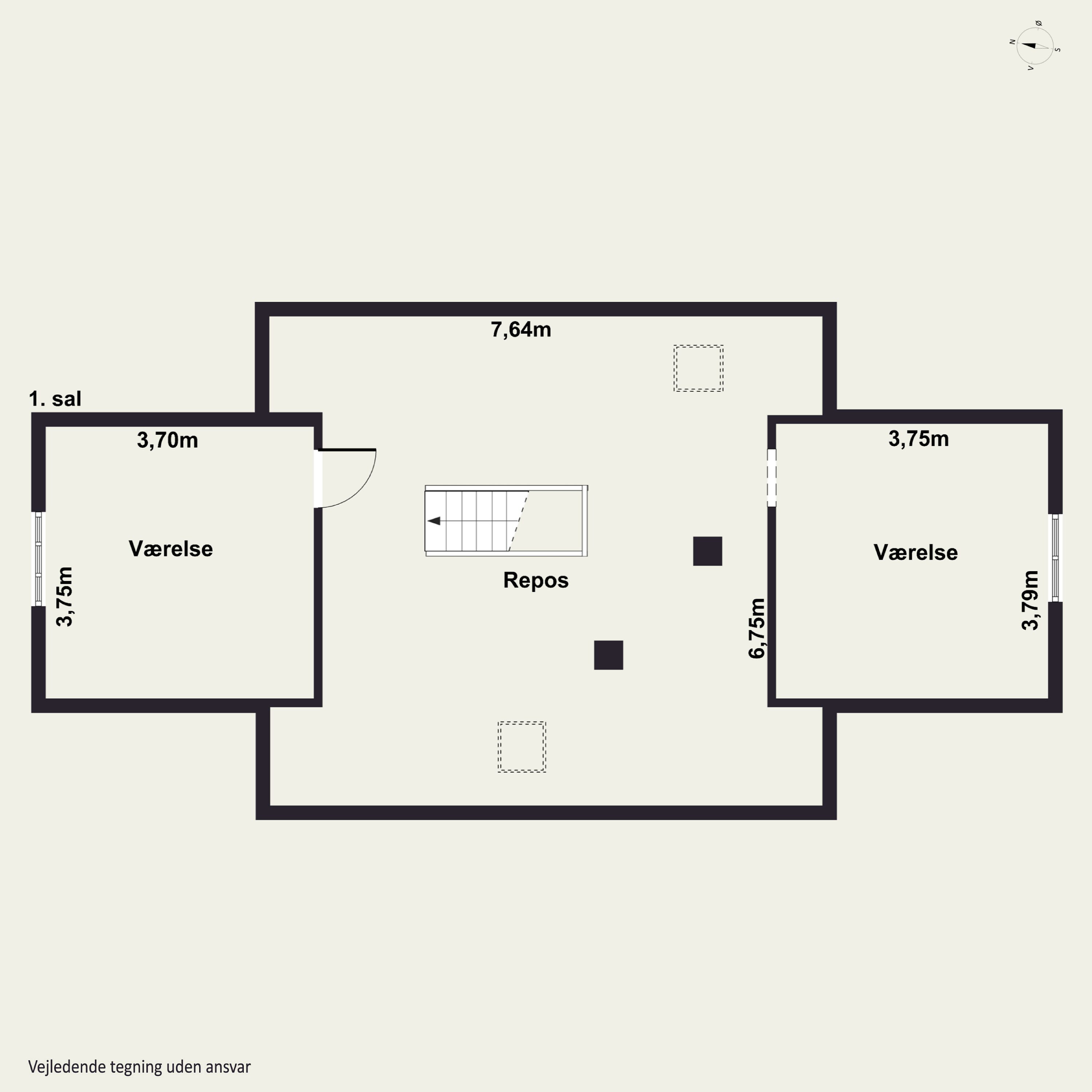 Plantegninger billede af Haldagermaglevej 16, Haldagermagle, 4250 Fuglebjerg