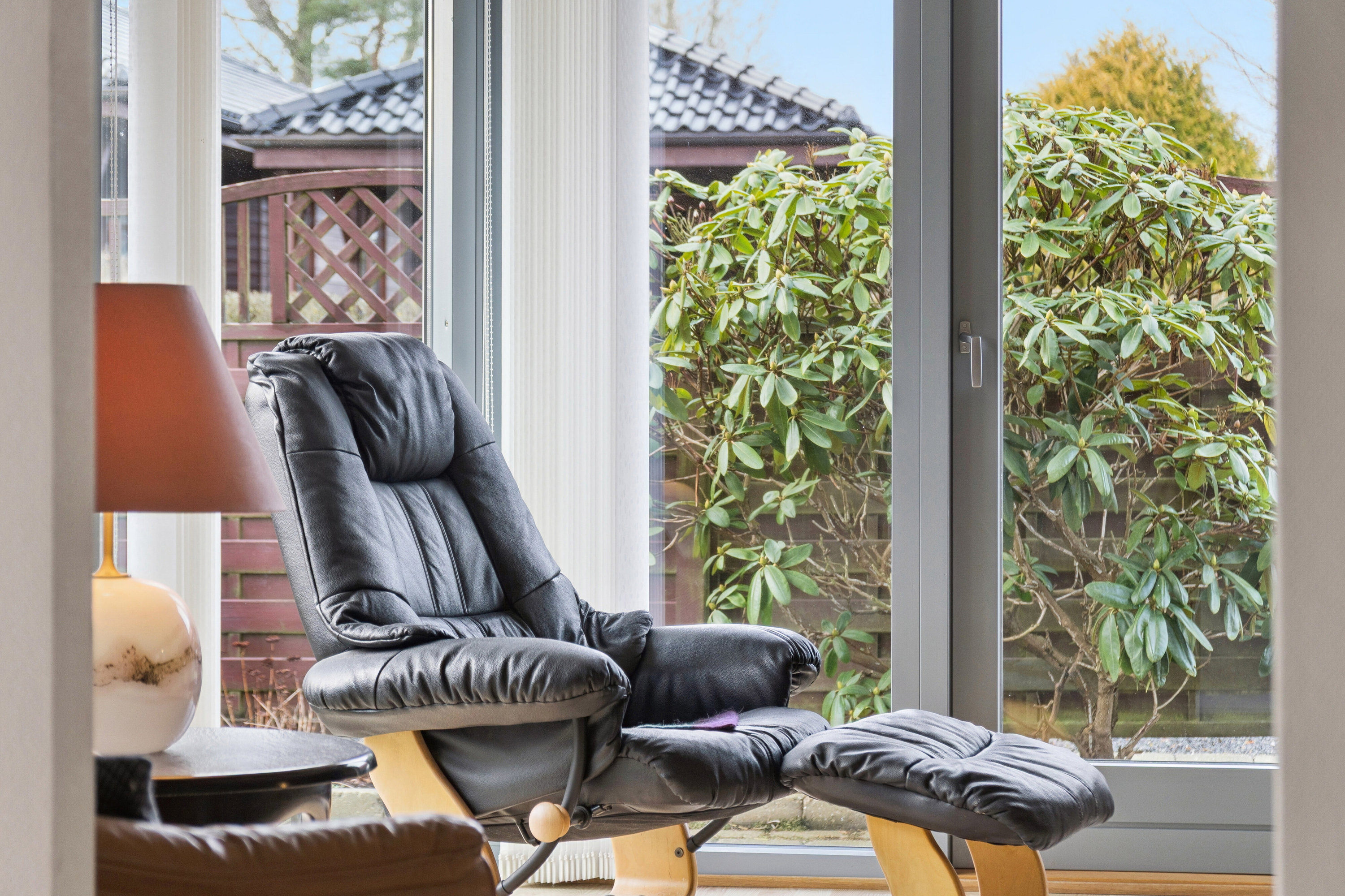 Fremhævet stue billede i fuldskærmstilstand. Billede af Henry Heerups Vej 41, 7430 Ikast