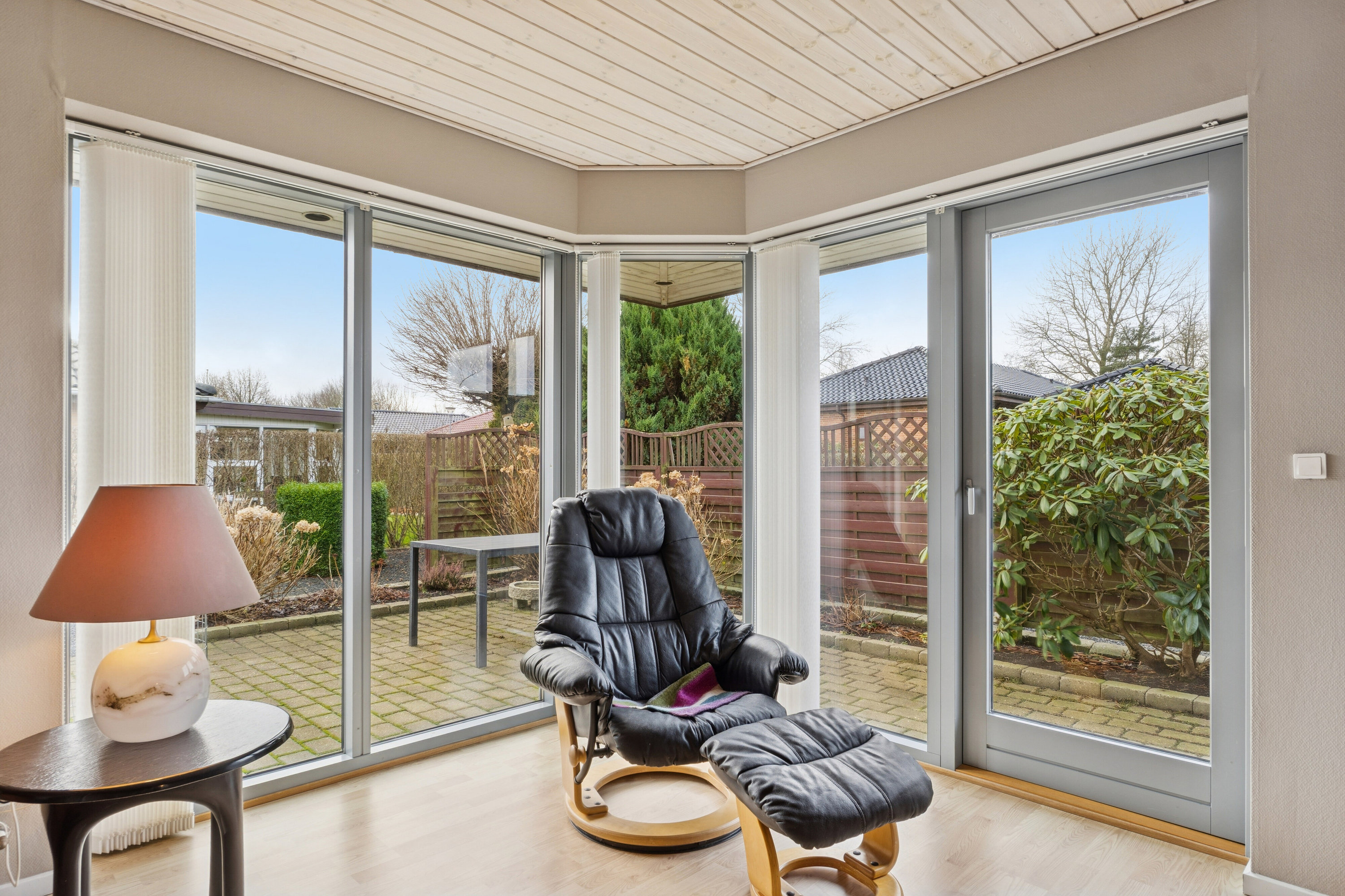 Fremhævet stue billede i fuldskærmstilstand. Billede af Henry Heerups Vej 41, 7430 Ikast