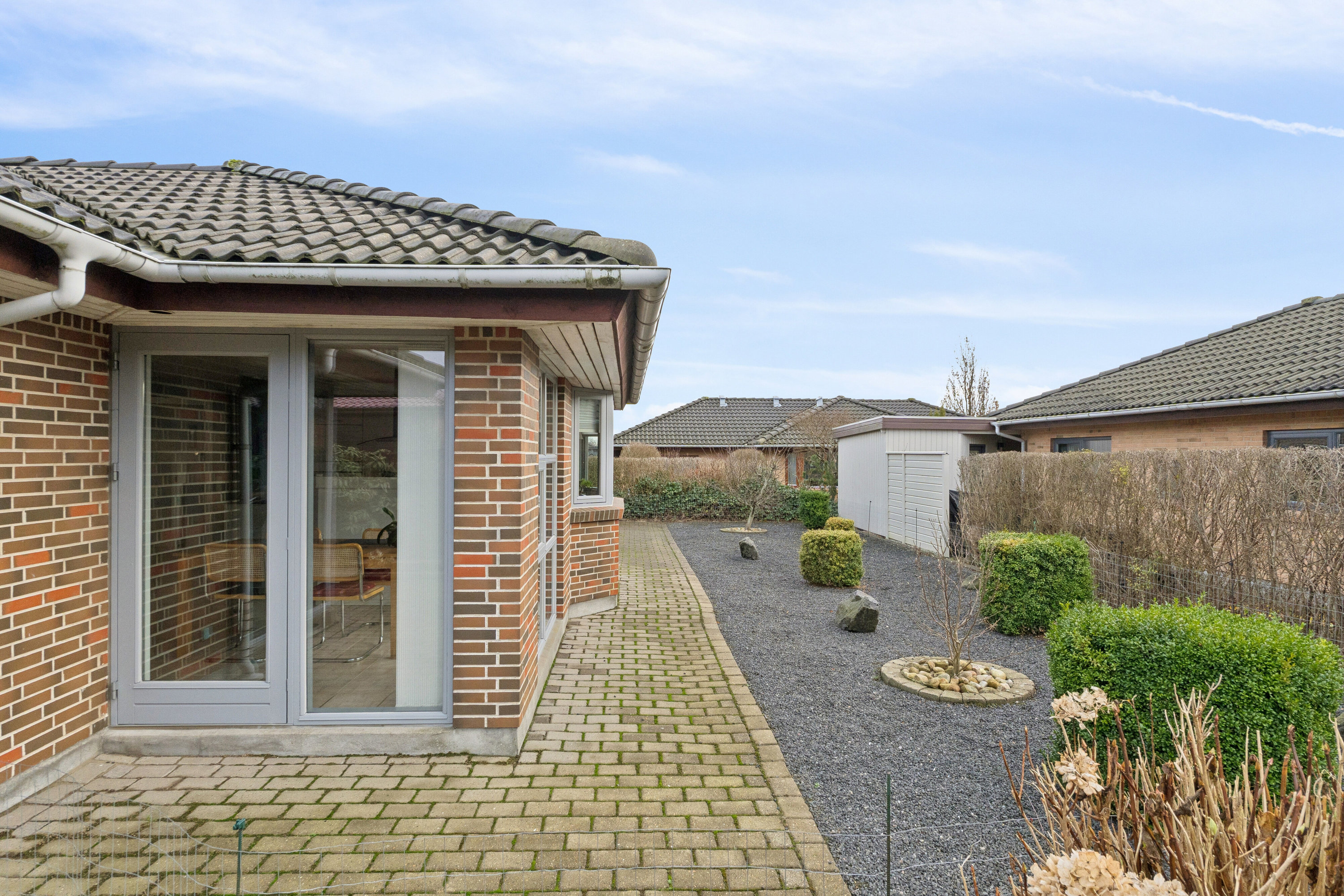 Fremhævet udendørs billede i fuldskærmstilstand. Billede af Henry Heerups Vej 41, 7430 Ikast