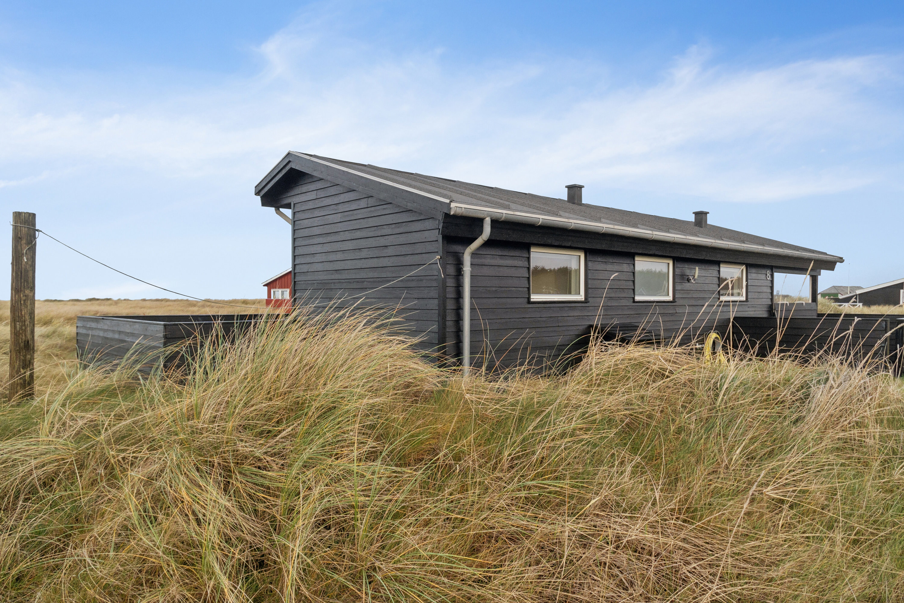 Fremhævet udendørs billede i fuldskærmstilstand. Billede af Ved Stranden 8, Skal Klit, 9800 Hjørring