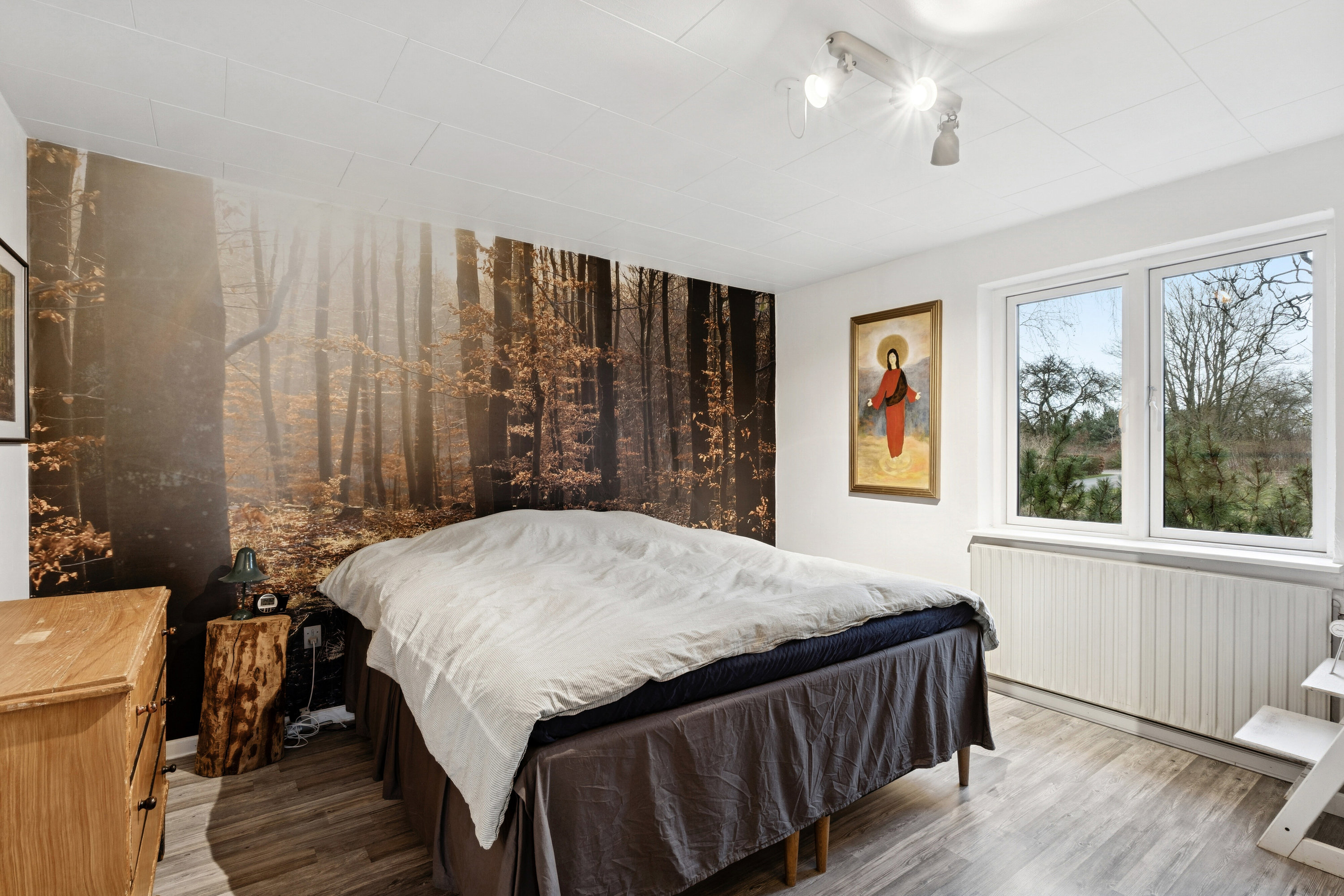 Fremhævet soveværelse billede i fuldskærmstilstand. Billede af Solvangsvej 29, 4360 Kirke Eskilstrup