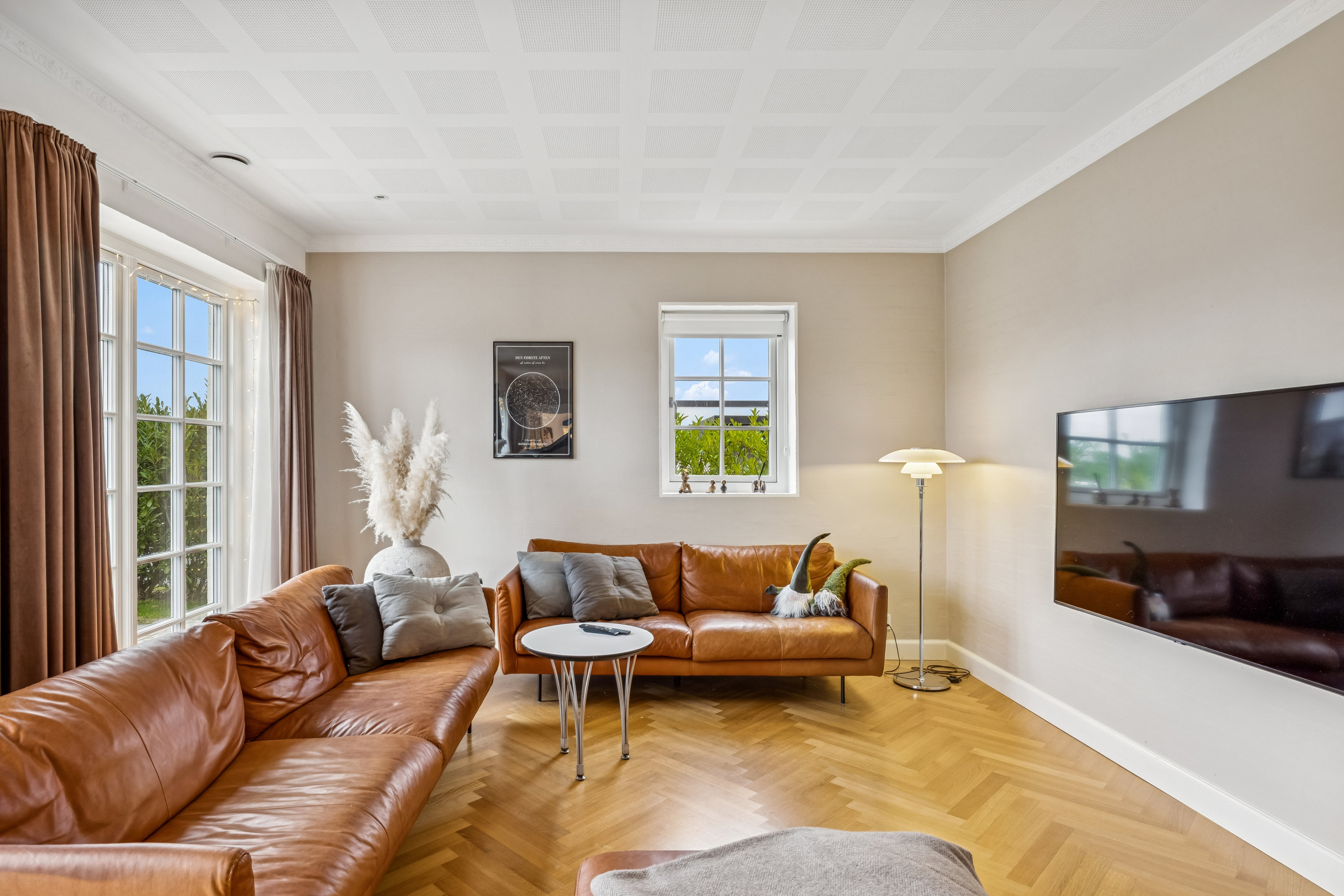 Fremhævet stue billede i fuldskærmstilstand. Billede af Vorregårdsparken 61, Ugelbølle, 8410 Rønde