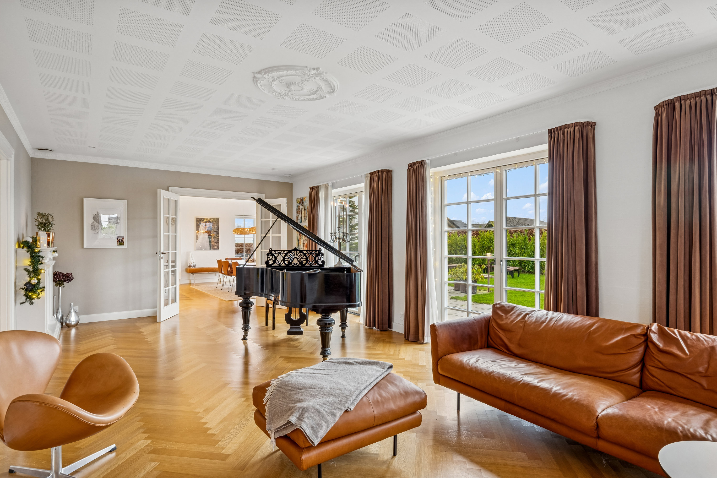 Fremhævet stue billede i fuldskærmstilstand. Billede af Vorregårdsparken 61, Ugelbølle, 8410 Rønde