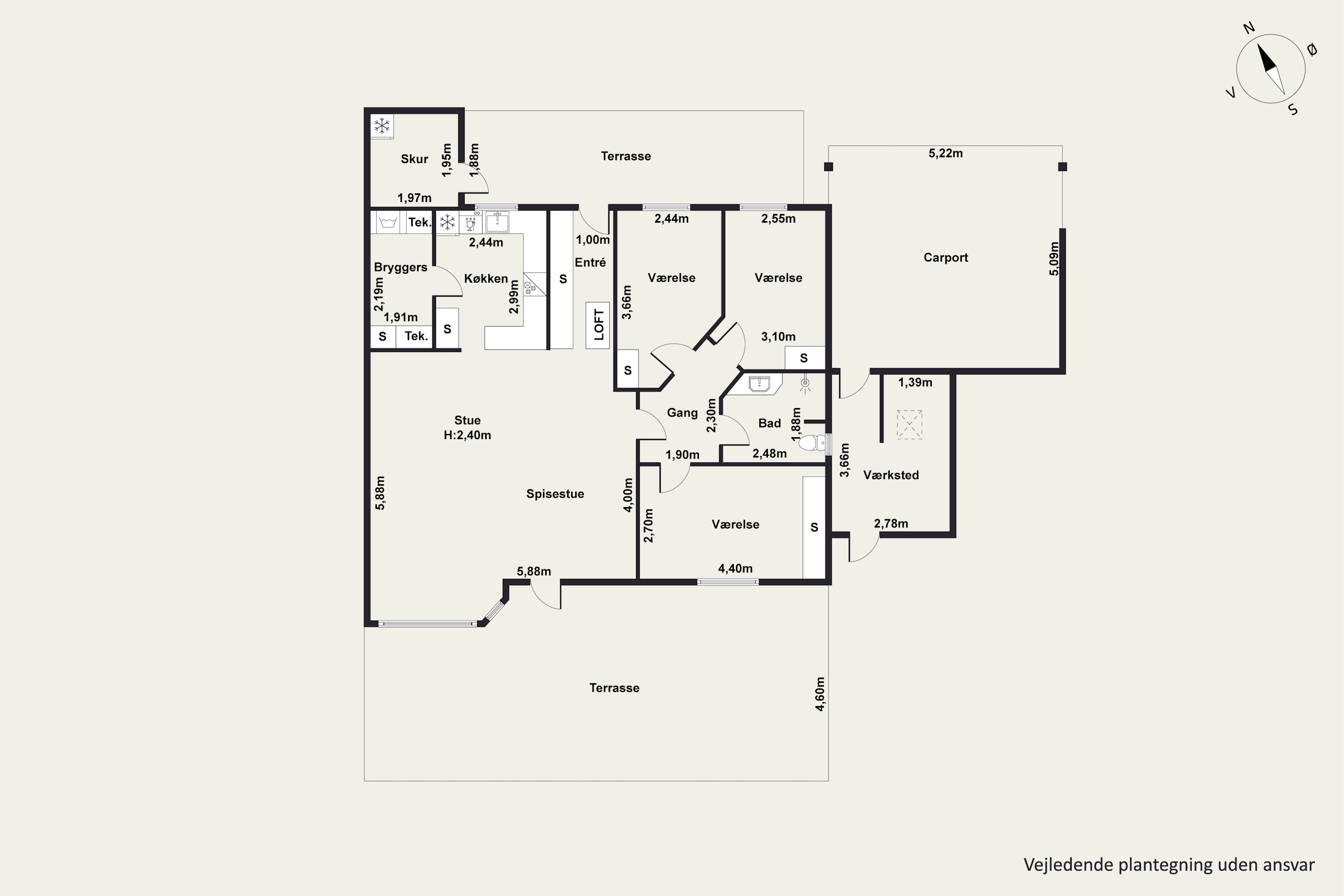 Plantegninger billede af Nørrehegnet 8, 4600 Køge
