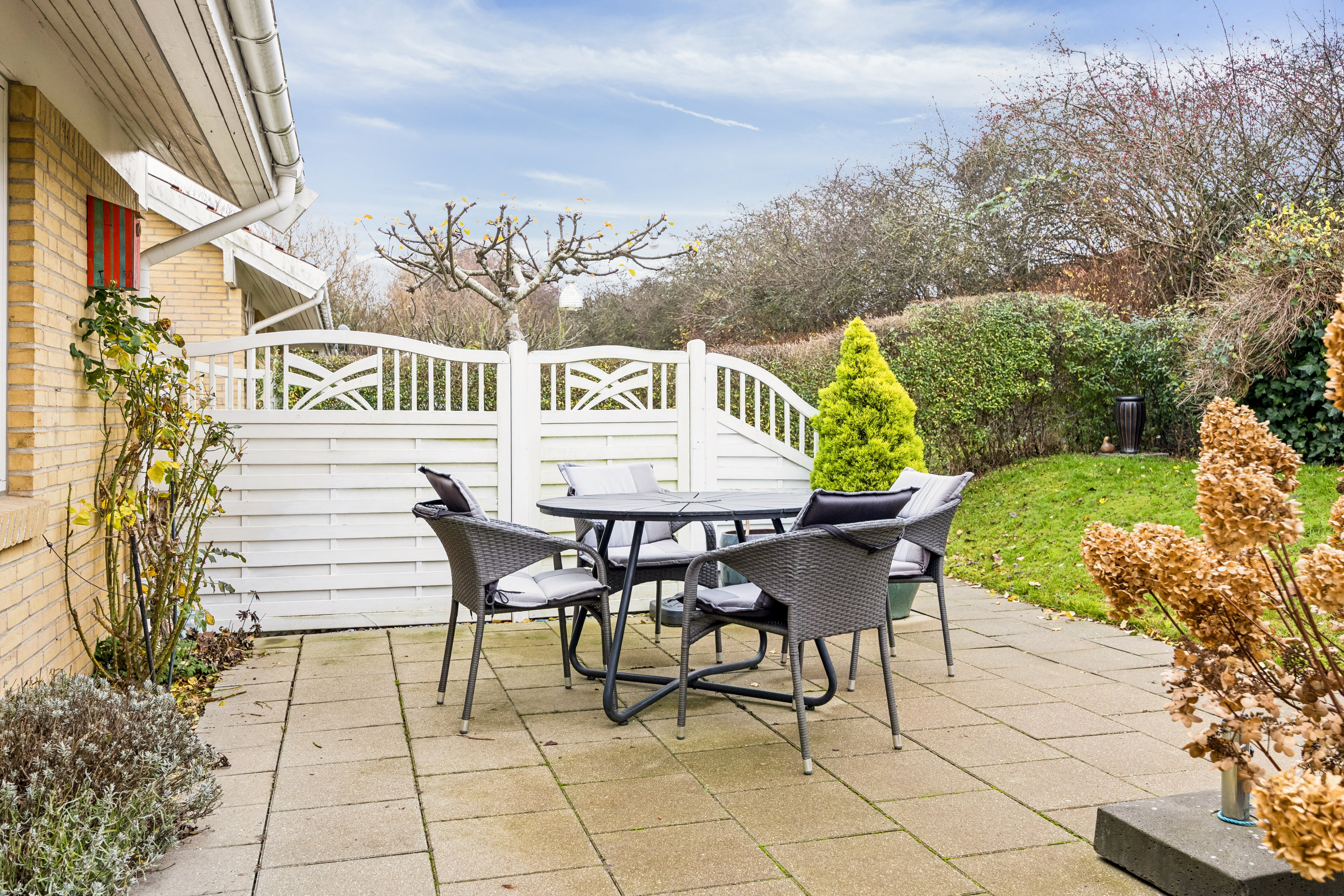 Fremhævet terrasse billede i fuldskærmstilstand. Billede af Nørrehegnet 8, 4600 Køge