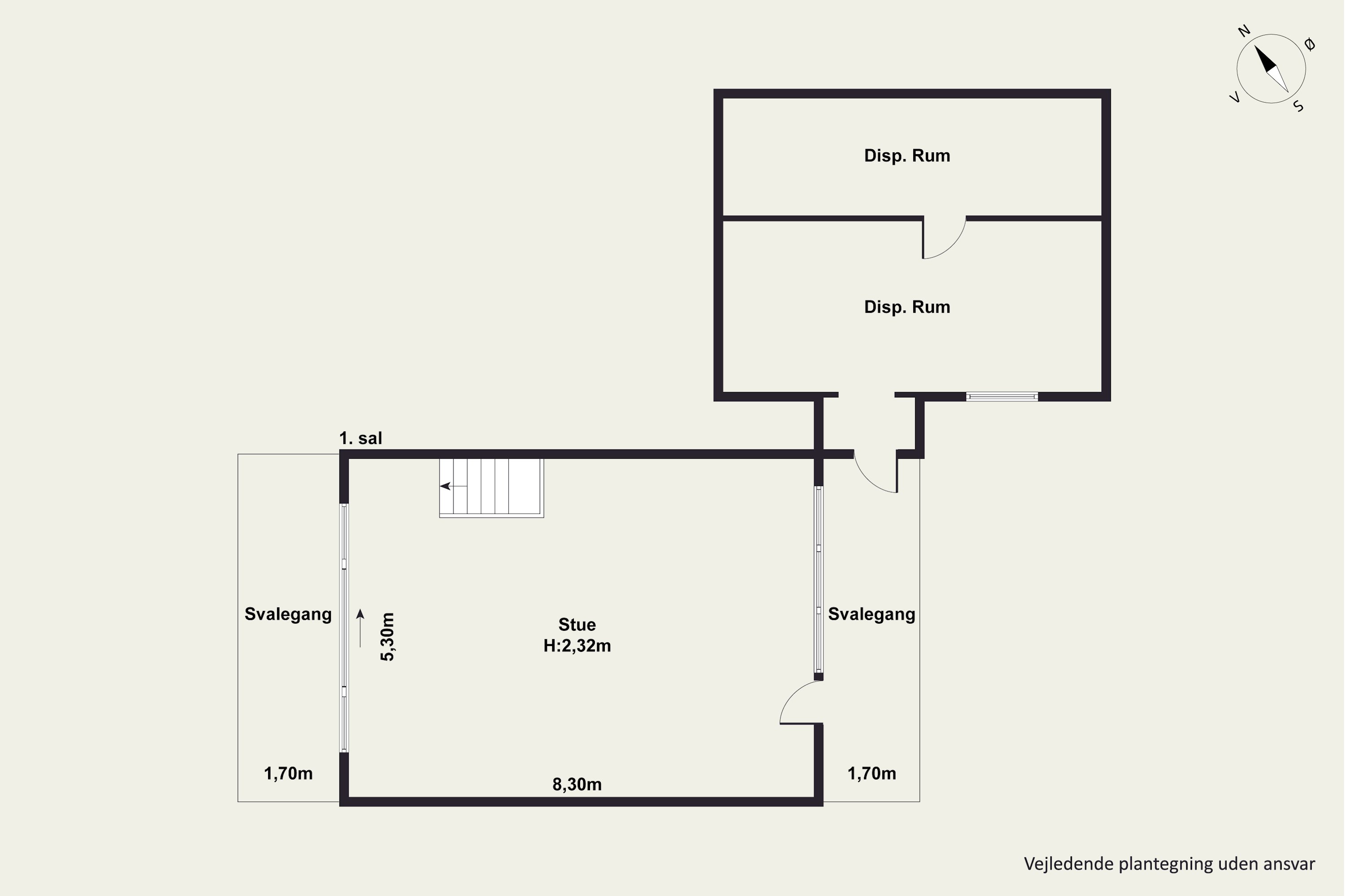 Plantegninger billede af Højbakkevej 6, Biersted, 9440 Aabybro