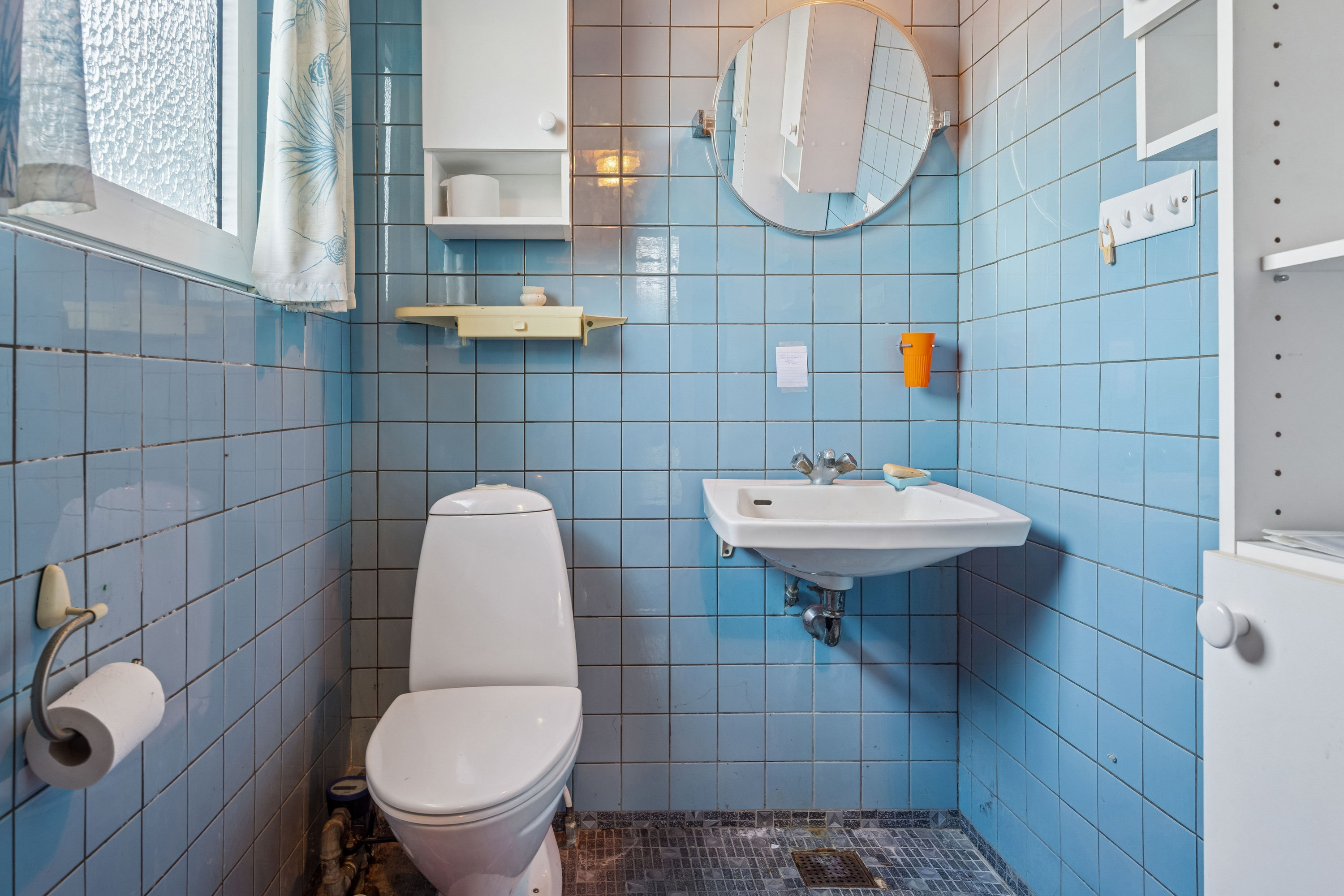 Fremhævet badeværelse billede i fuldskærmstilstand. Billede af Højbakkevej 6, Biersted, 9440 Aabybro