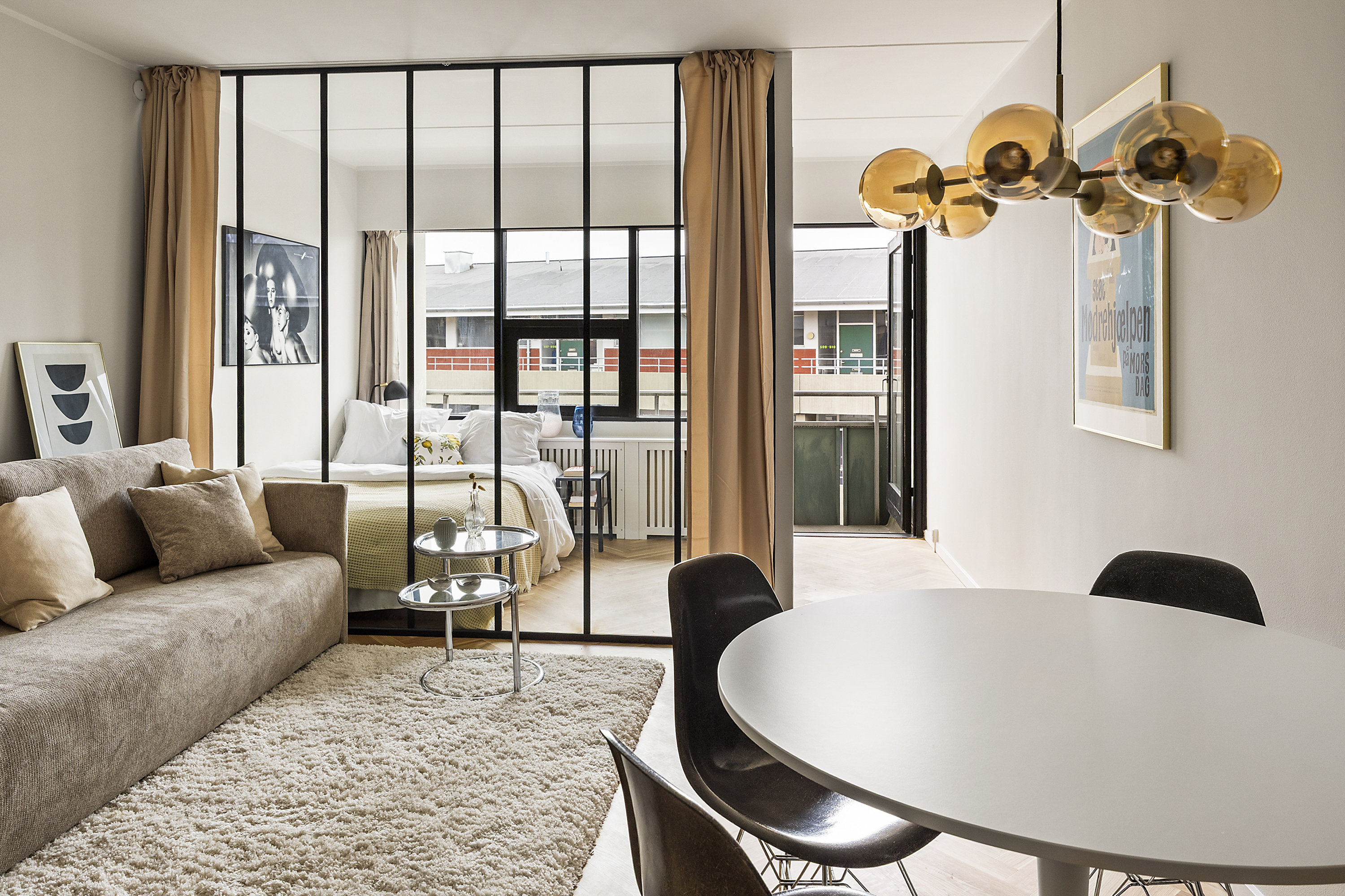 Fremhævet stue billede i fuldskærmstilstand. Billede af Dagmarsgade 28, 4. 86., 2200 København N