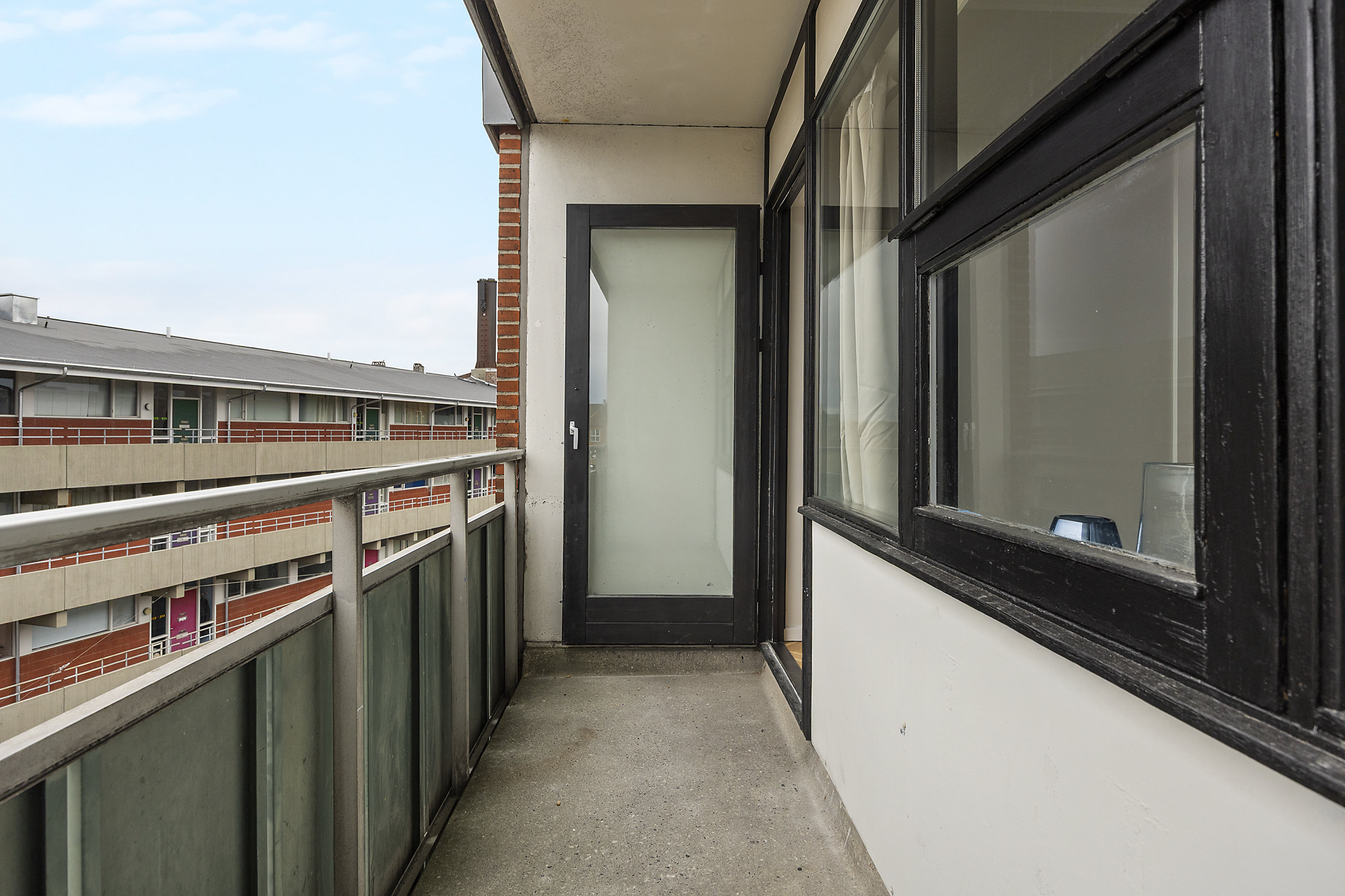 Fremhævet svalegang billede i fuldskærmstilstand. Billede af Dagmarsgade 28, 4. 86., 2200 København N