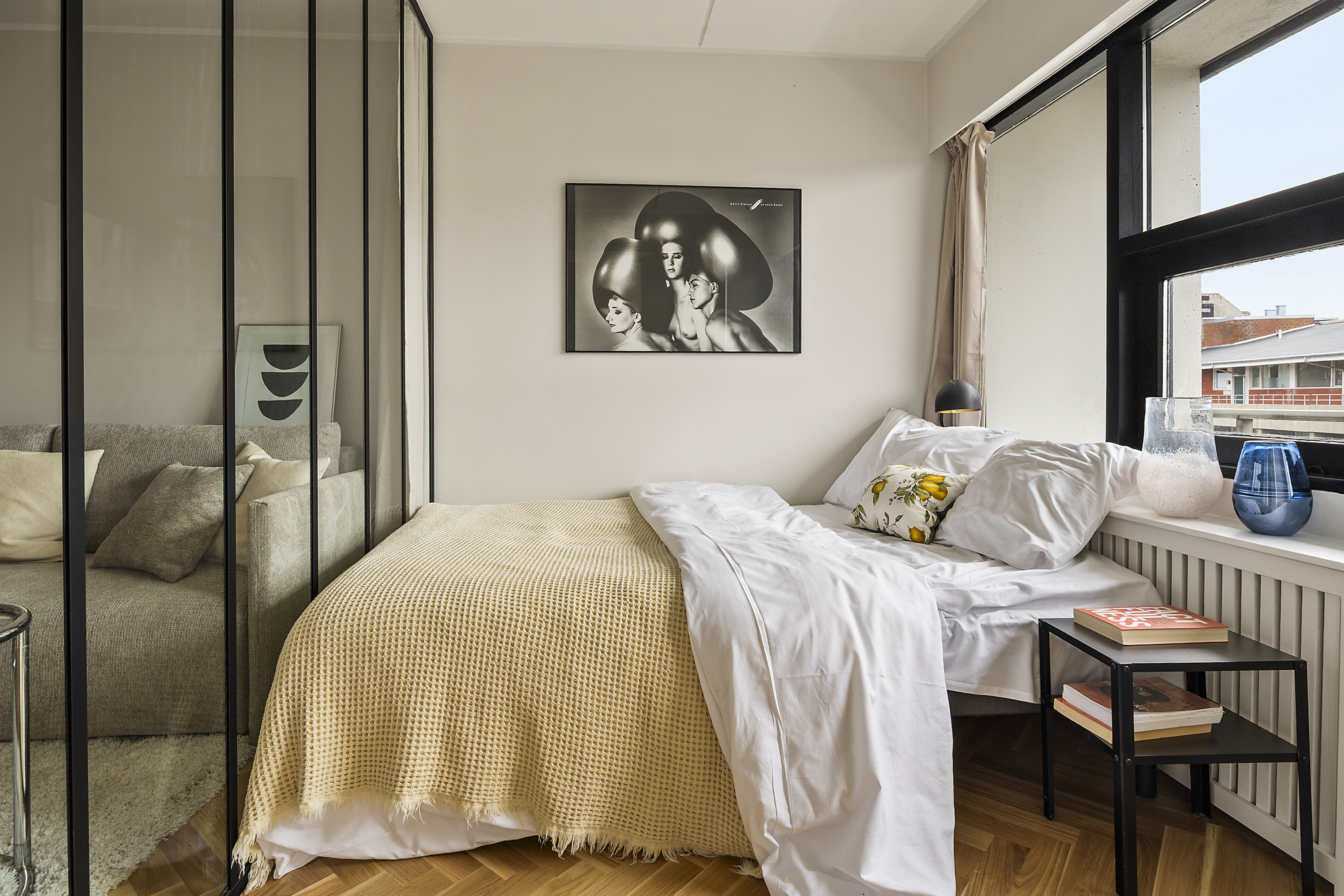 Fremhævet soveværelse billede i fuldskærmstilstand. Billede af Dagmarsgade 28, 4. 86., 2200 København N