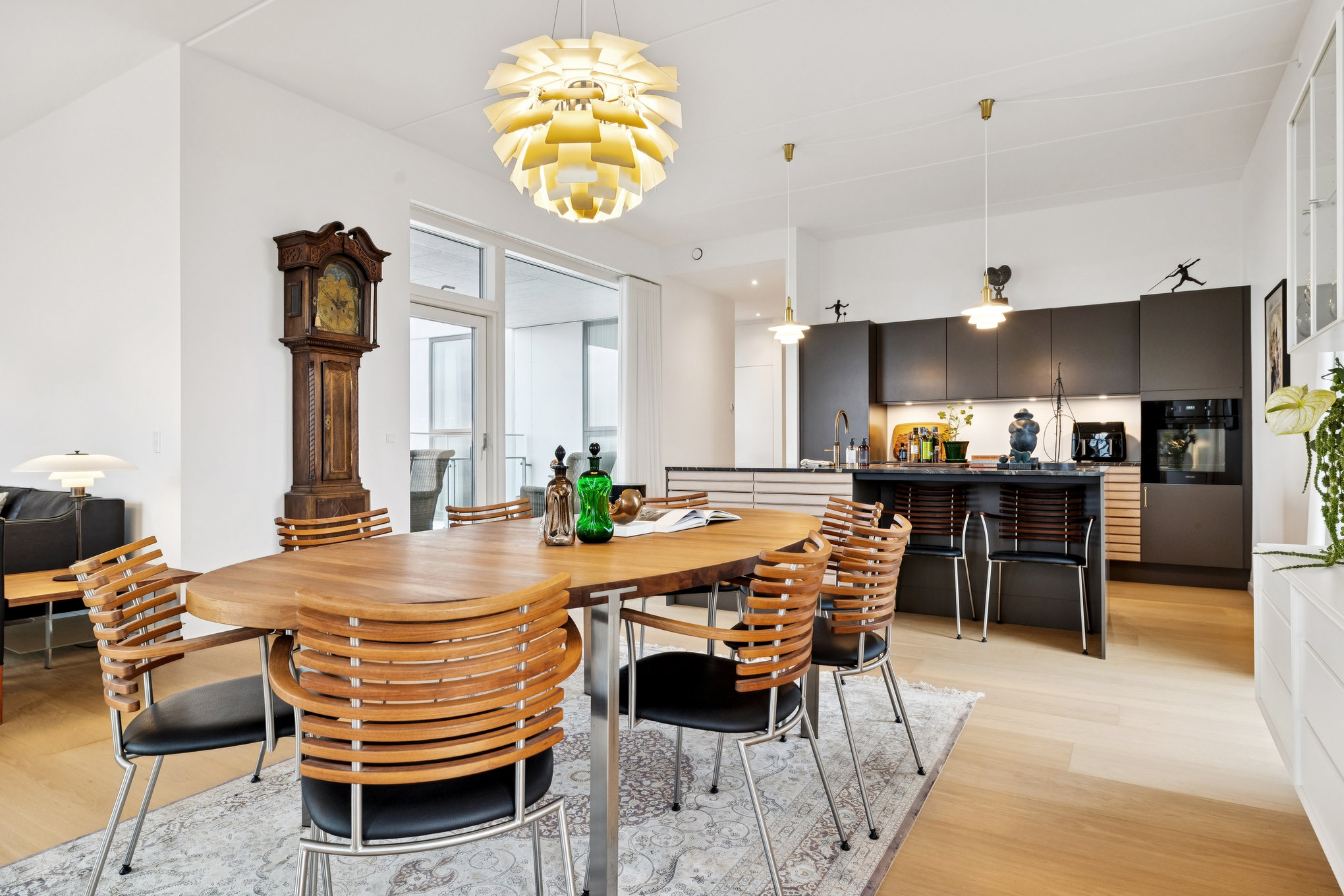 Fremhævet stue billede i fuldskærmstilstand. Billede af Bryghusgade 5, 13. 39., 8900 Randers C