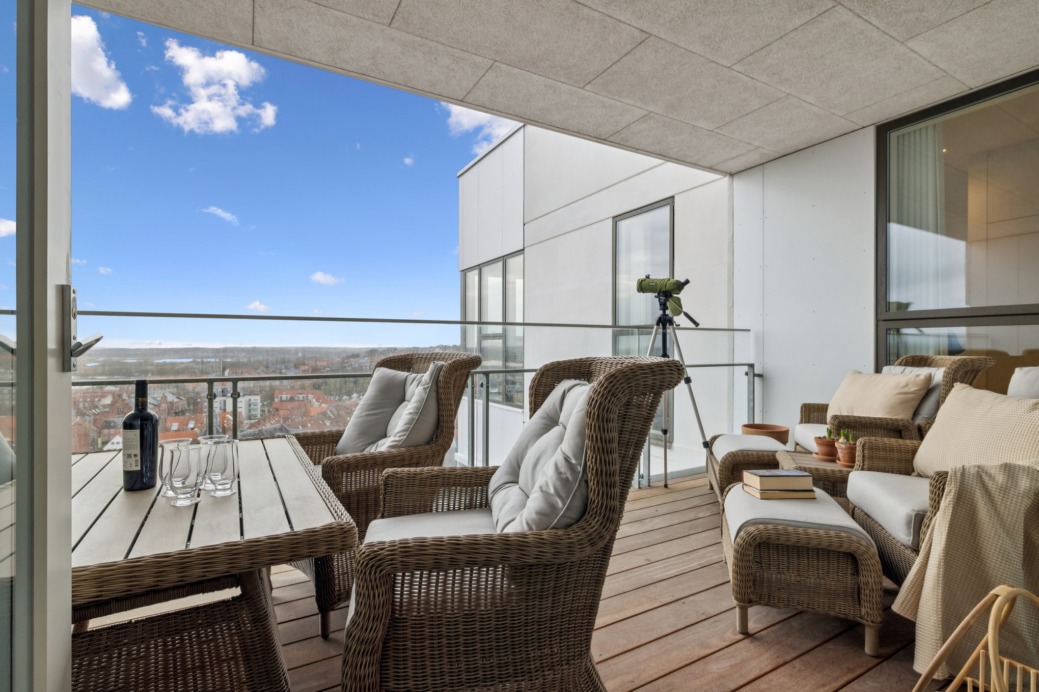 Fremhævet stue billede i fuldskærmstilstand. Billede af Bryghusgade 5, 13. 39., 8900 Randers C