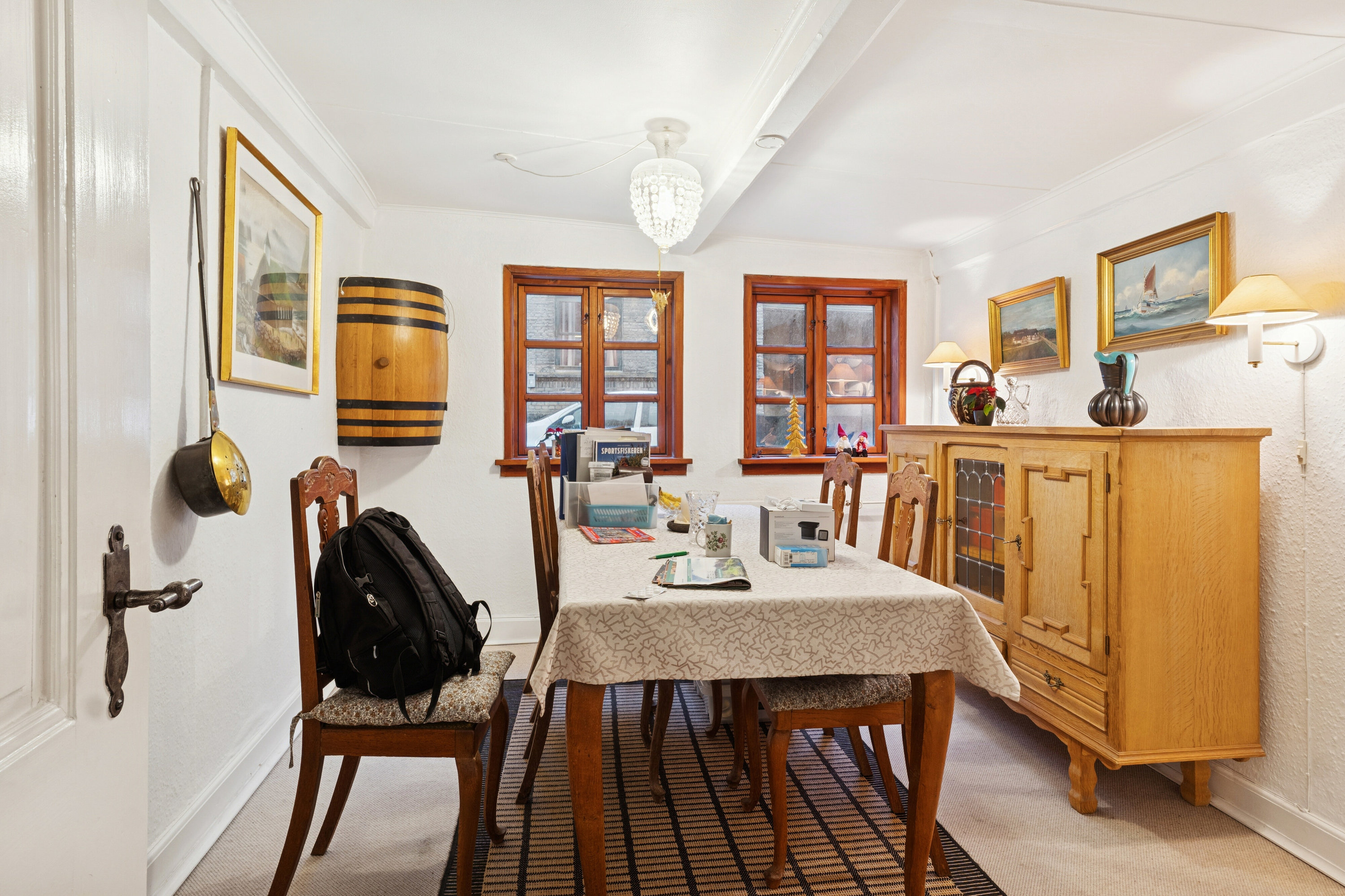 Fremhævet spisestue billede i fuldskærmstilstand. Billede af Brogade 28, 5900 Rudkøbing