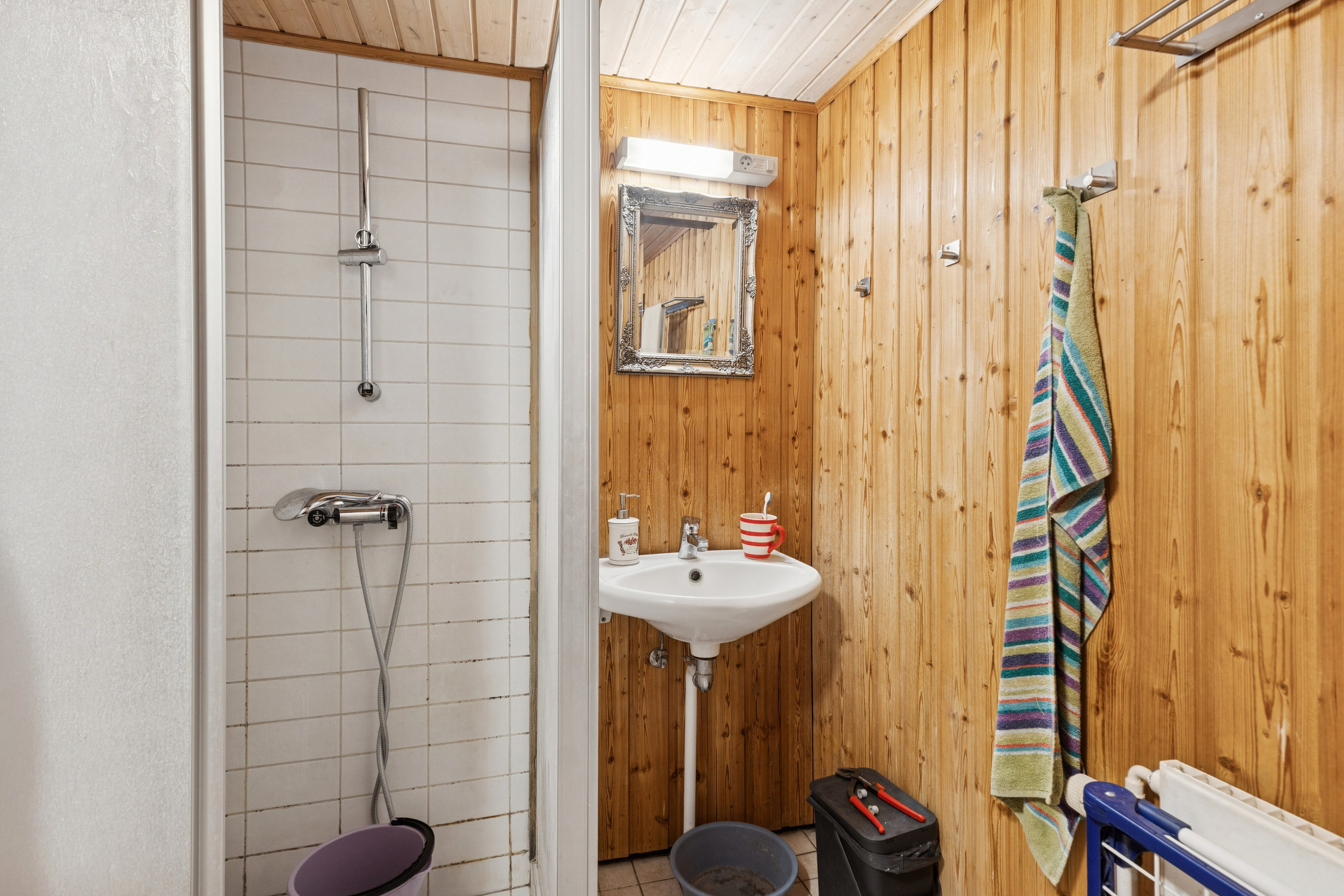 Fremhævet badeværelse billede i fuldskærmstilstand. Billede af Brogade 28, 5900 Rudkøbing