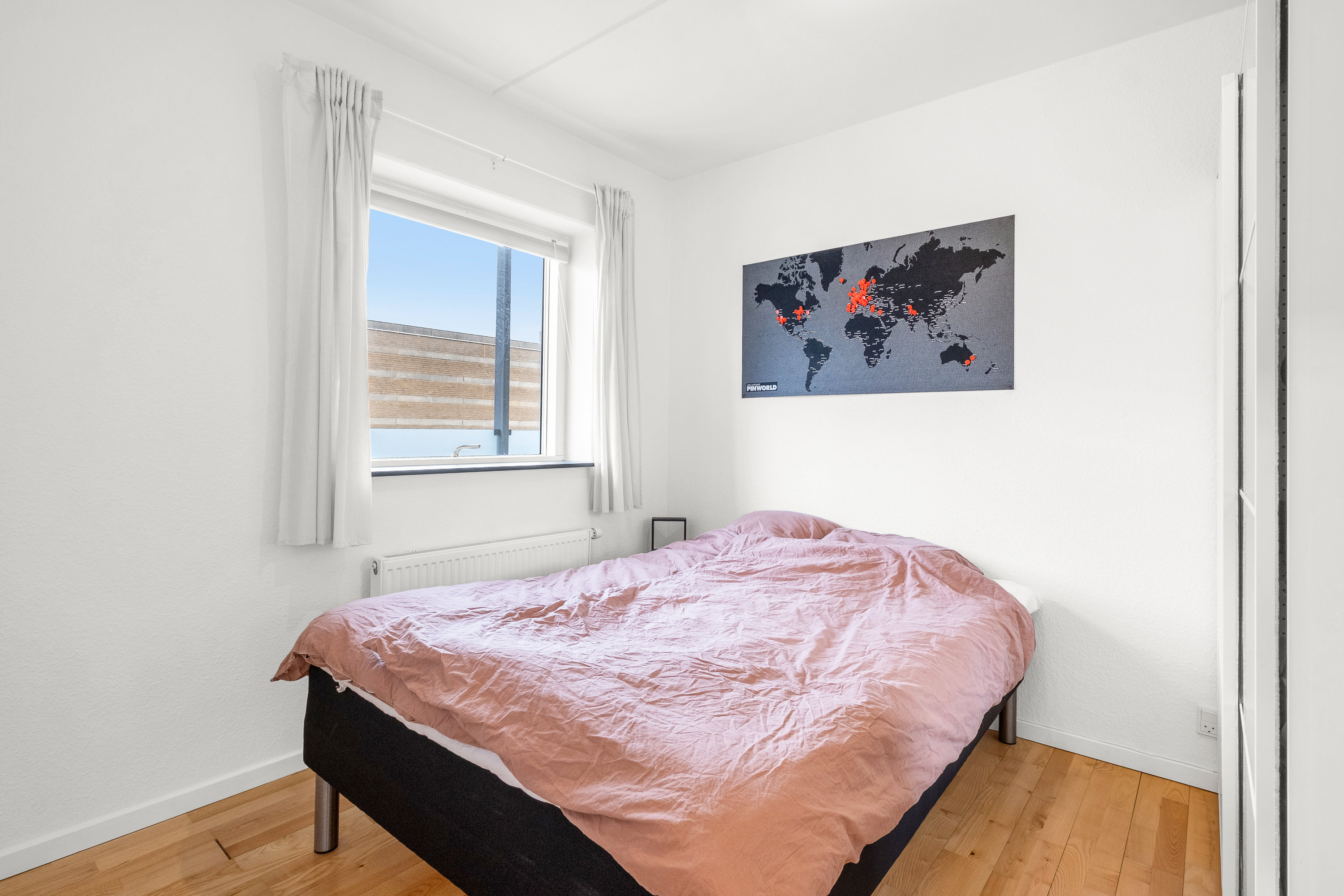 Fremhævet soveværelse billede i fuldskærmstilstand. Billede af Gebauersgade 2, 4. 20., 8000 Aarhus C