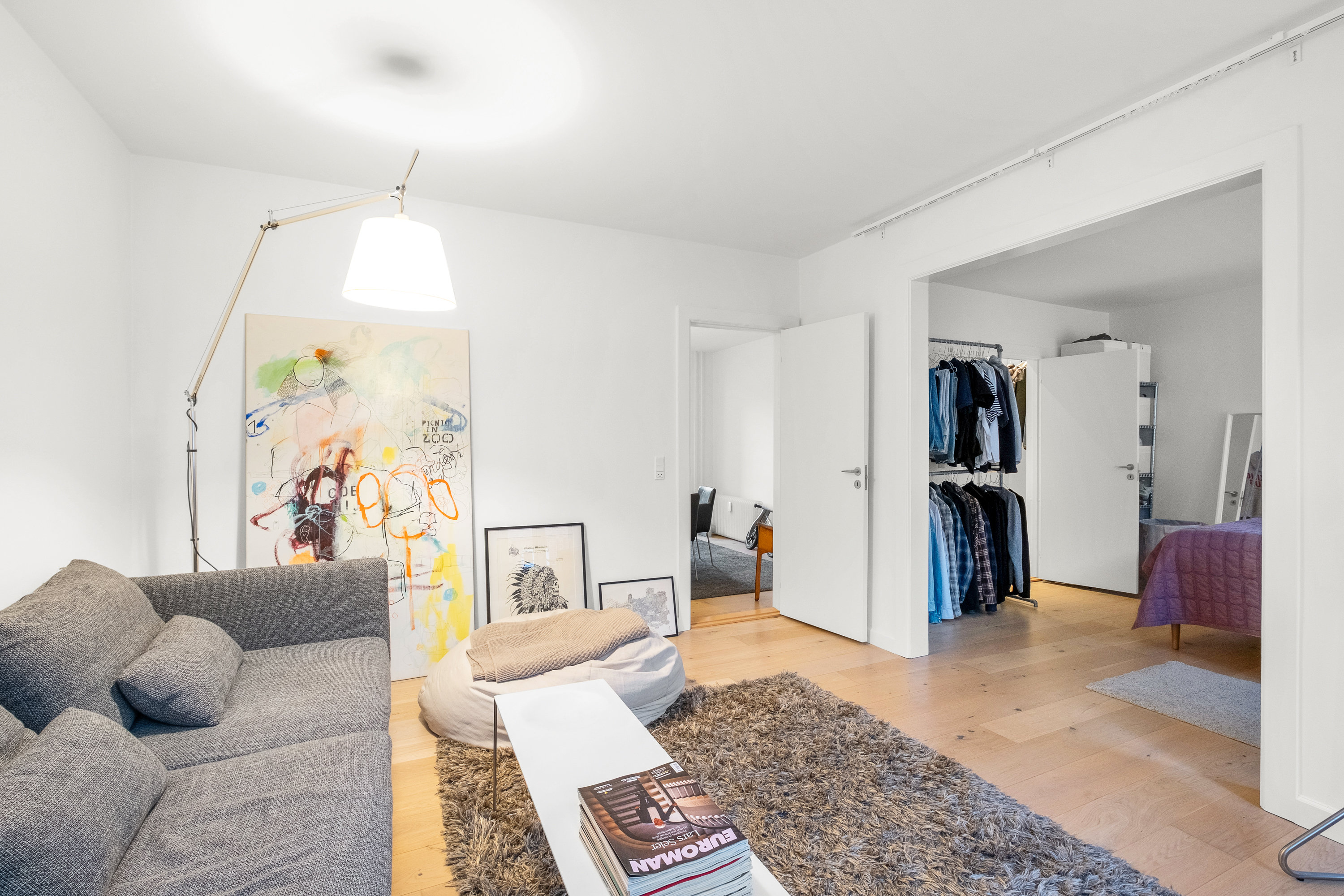 Fremhævet stue billede i fuldskærmstilstand. Billede af Sjællandsgade 101, 1., 8000 Aarhus C