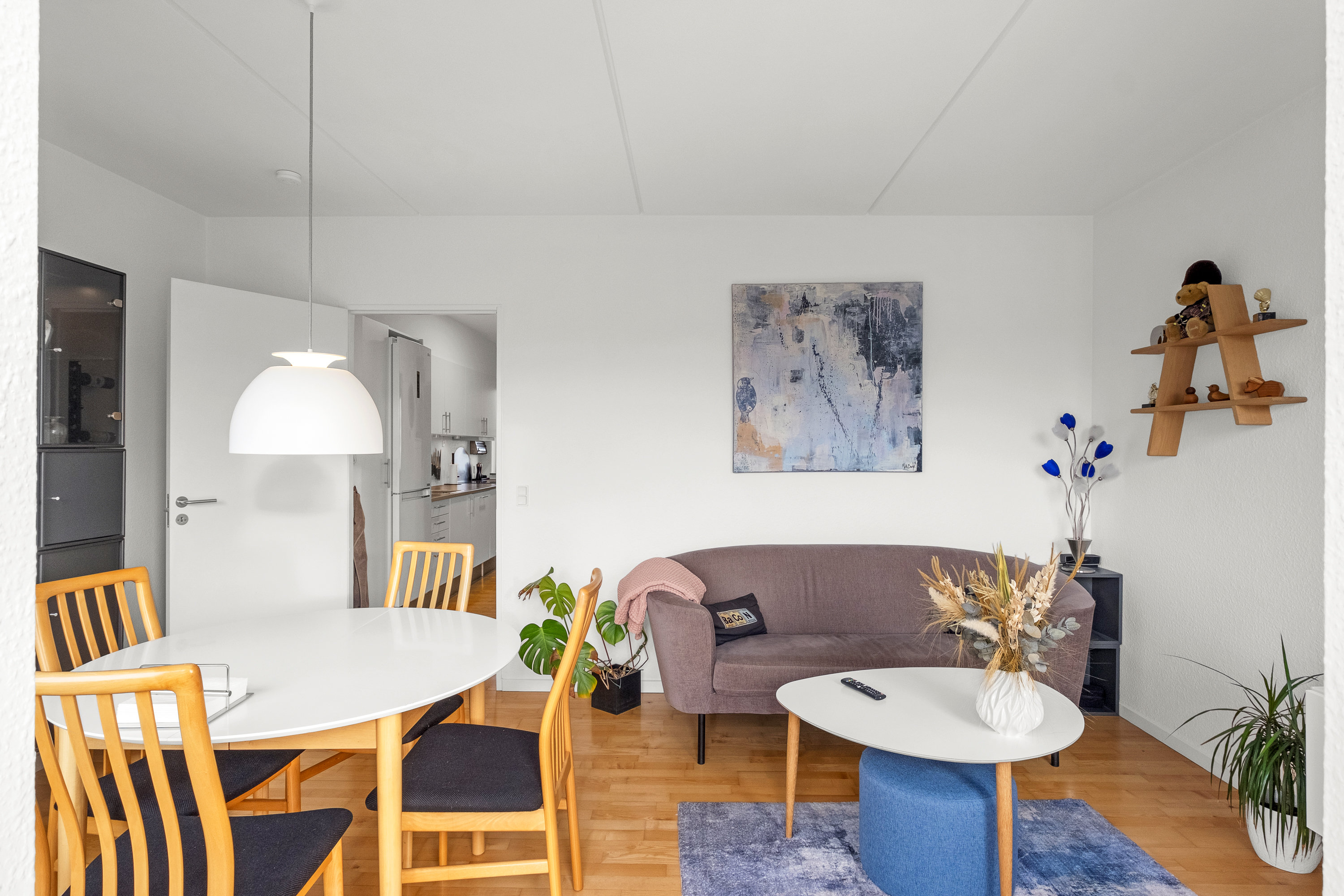 Fremhævet stue billede i fuldskærmstilstand. Billede af Gebauersgade 2, 4. 20., 8000 Aarhus C