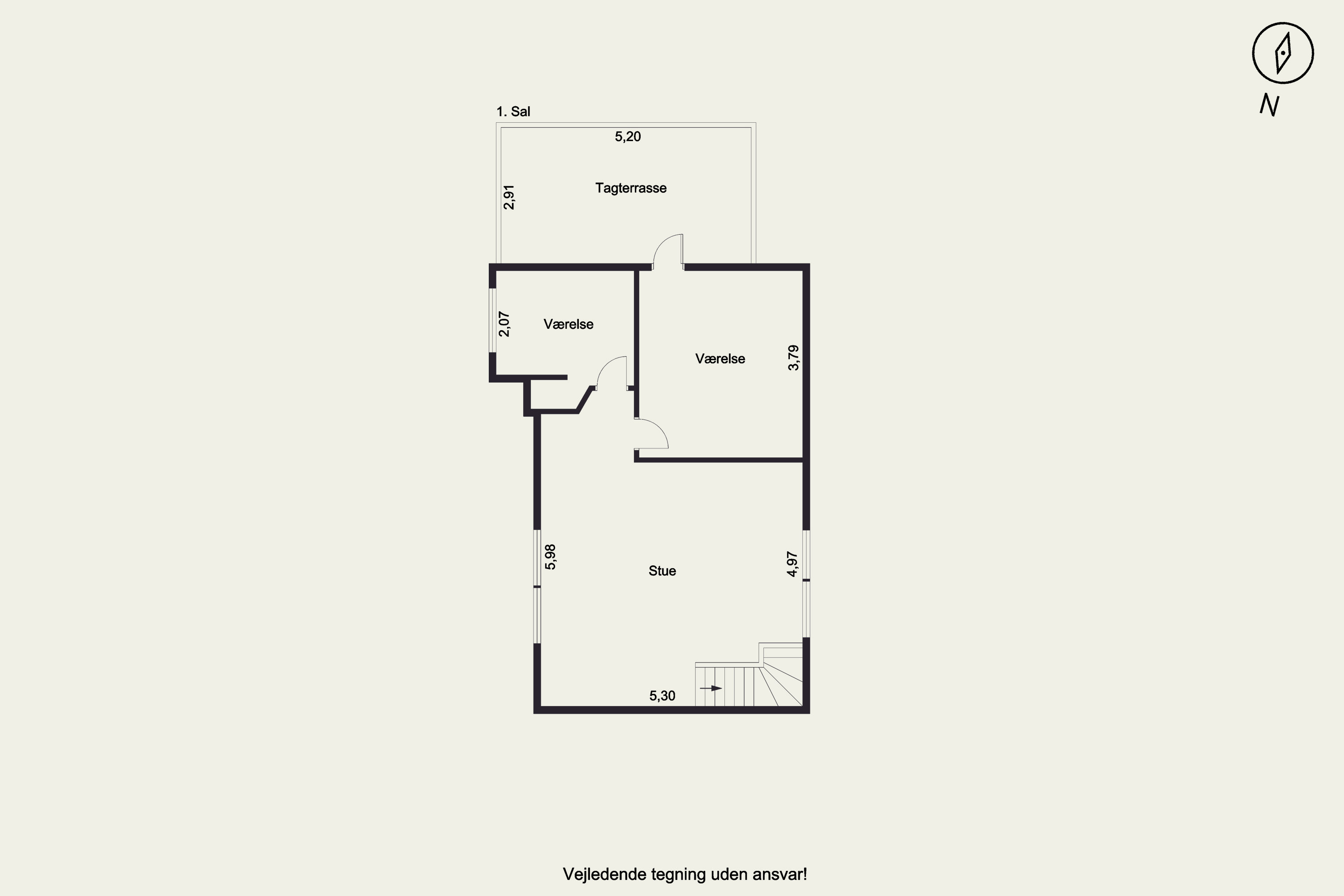 Plantegninger billede af Fiskervænget 18, Dyreborg, 5600 Faaborg