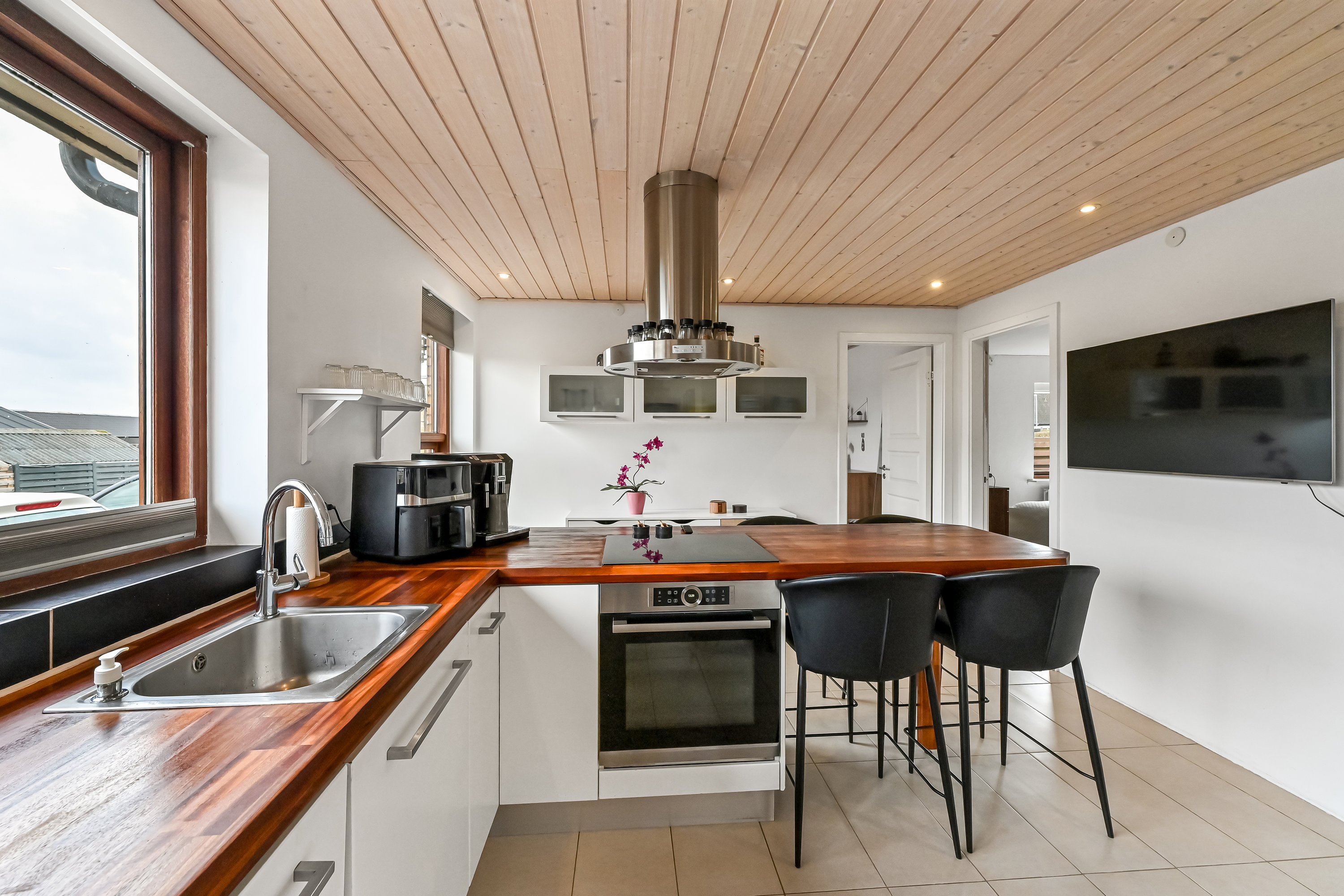 Fremhævet køkken alrum billede i fuldskærmstilstand. Billede af Tranekærvej 41, Tjørring, 7400 Herning