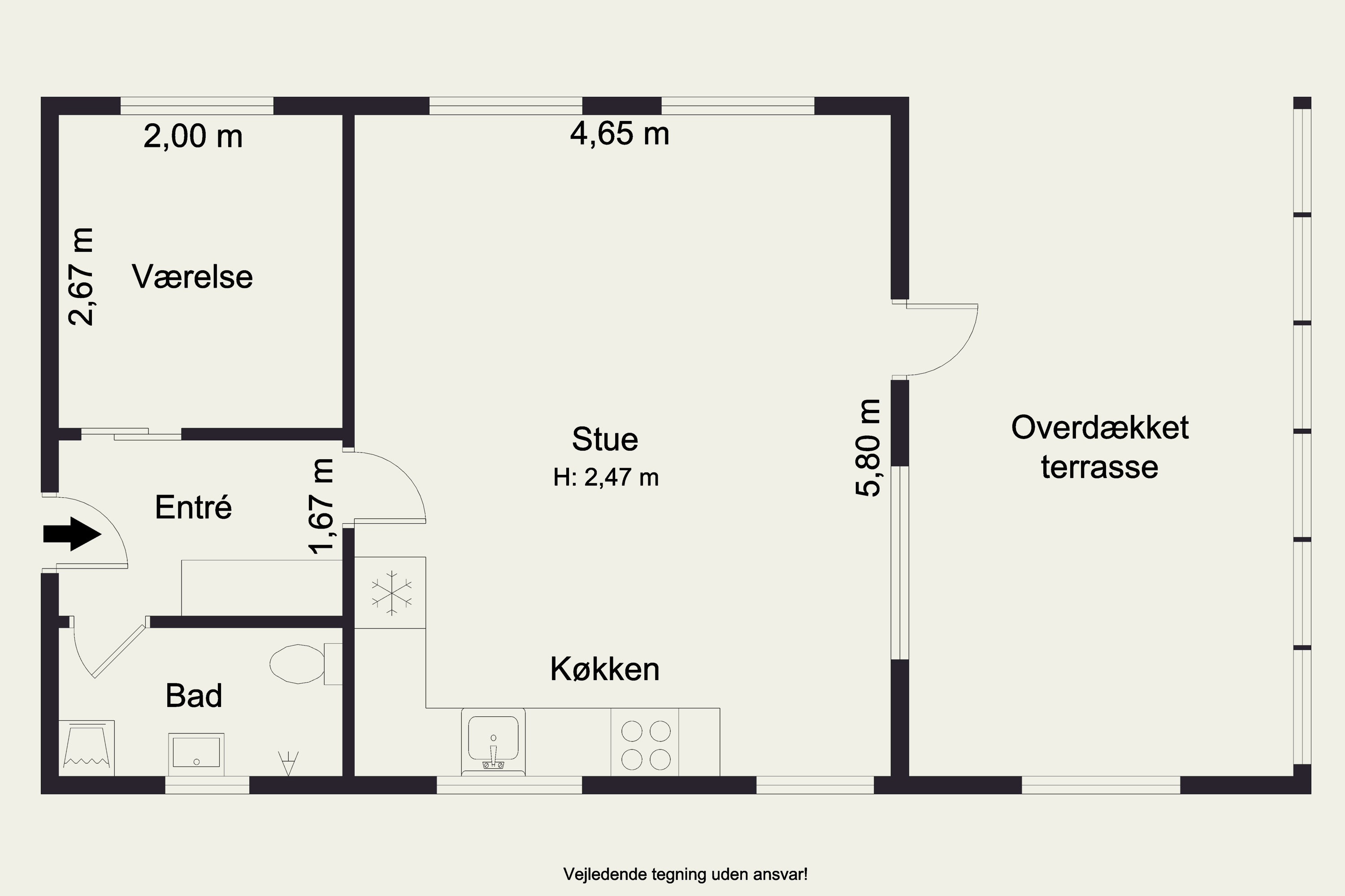 Plantegninger billede af Gefionvej 79, 2740 Skovlunde