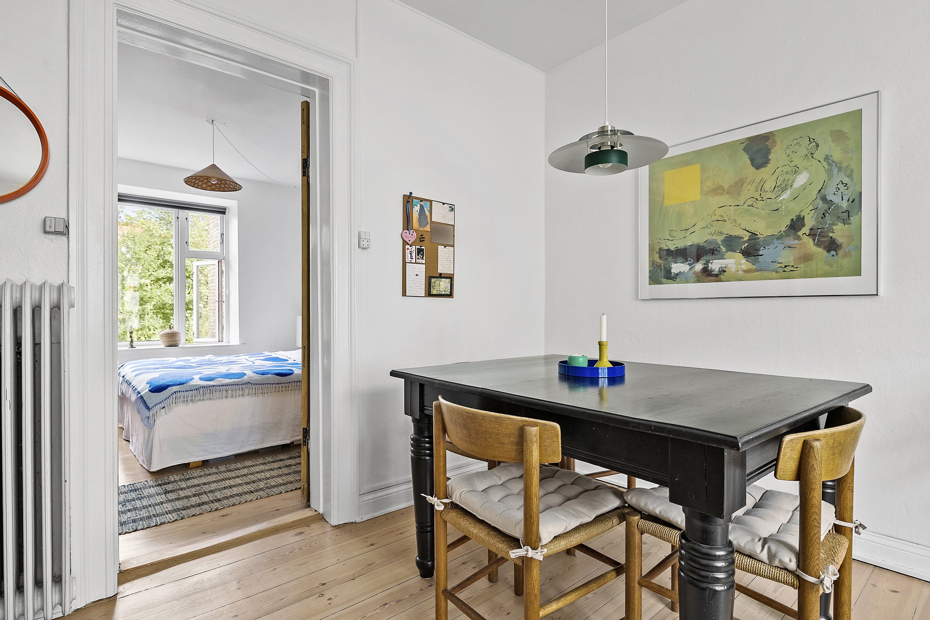 Fremhævet spisestue billede i fuldskærmstilstand. Billede af Willemoesgade 20, 1., Trøjborg , 8200 Aarhus N