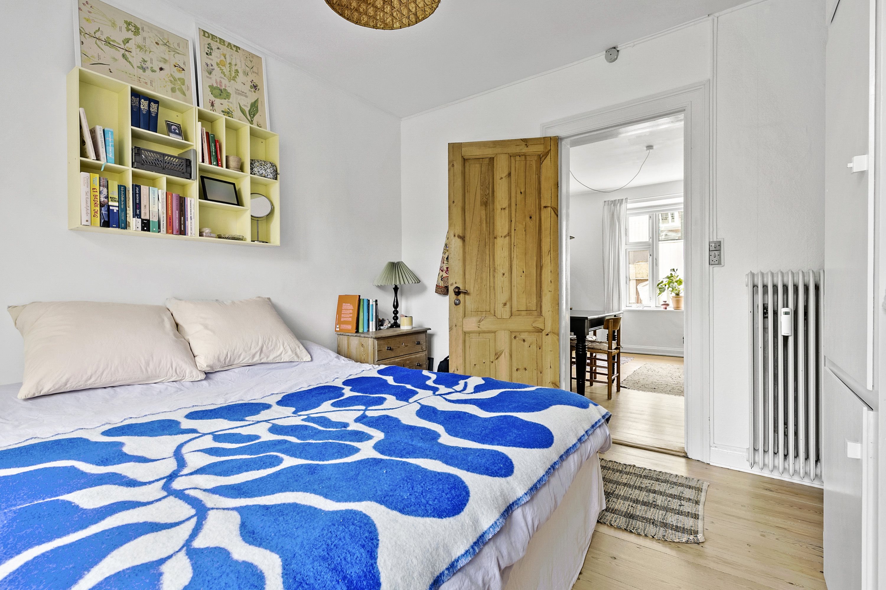 Fremhævet soveværelse billede i fuldskærmstilstand. Billede af Willemoesgade 20, 1., Trøjborg , 8200 Aarhus N