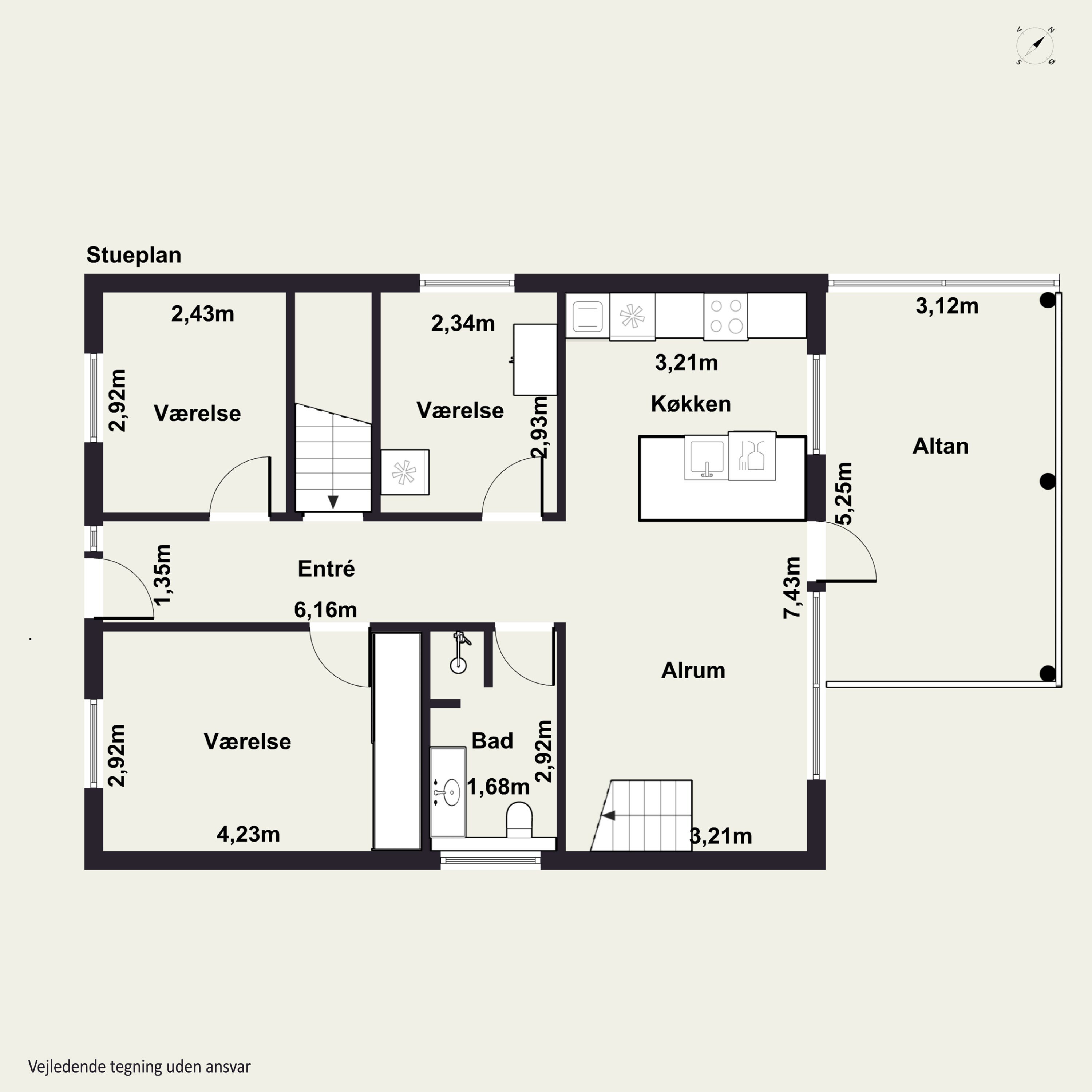 Plantegninger billede af Australiavænget 4, Tingstrup, 7700 Thisted